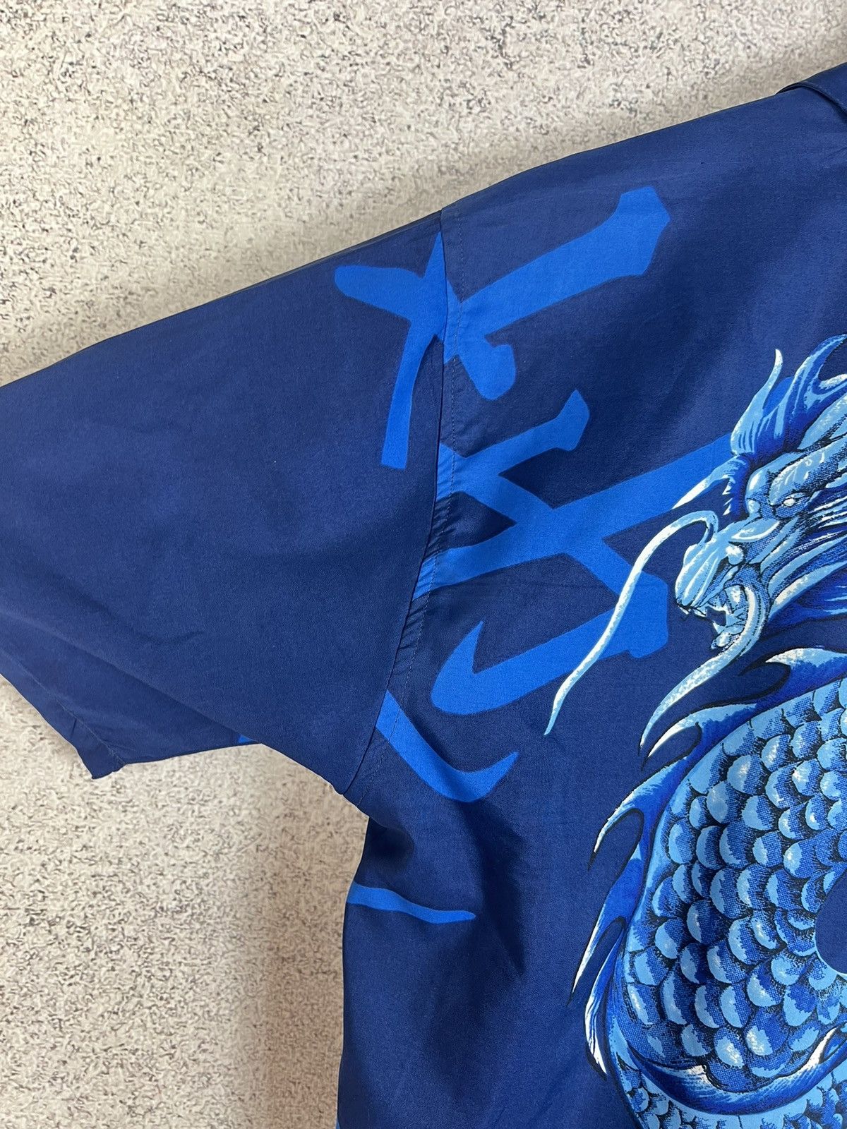 Vintage Vintage Y2K Dragon All Overprinted Crazy Shirt Size US XL / EU 56 / 4 - 6 Thumbnail