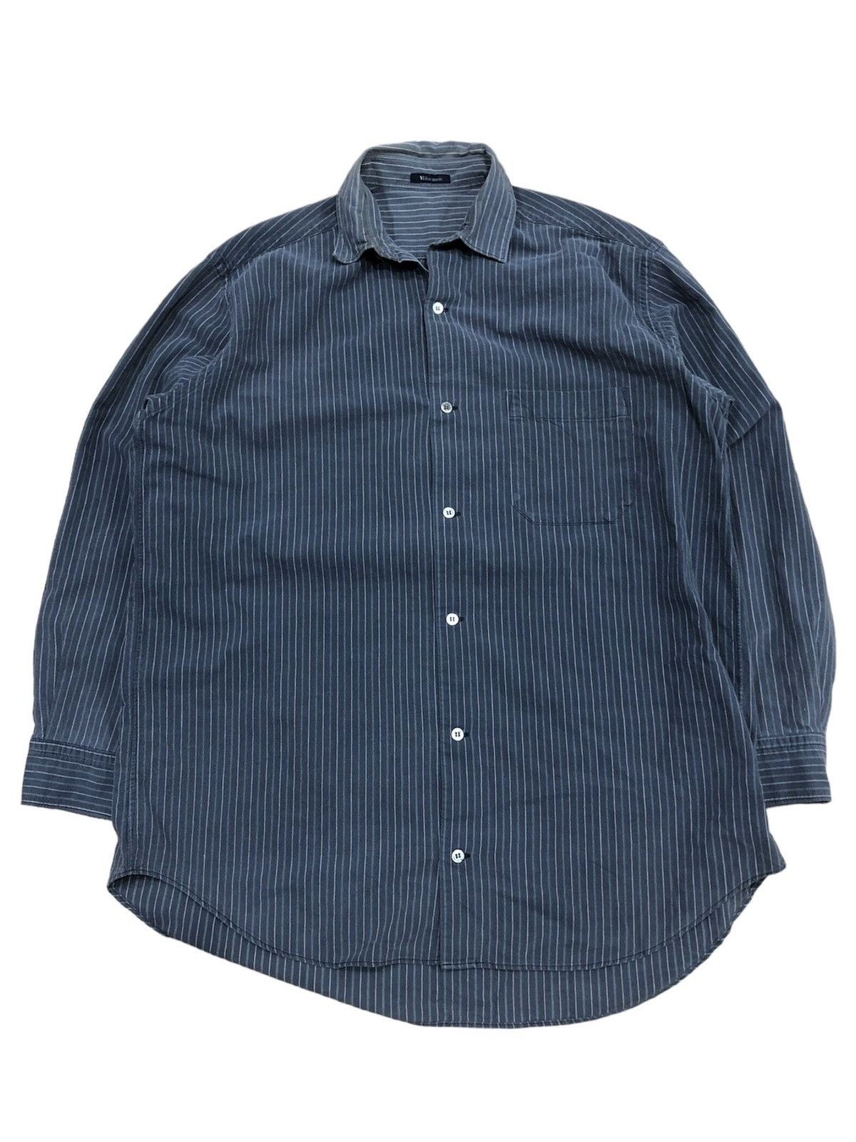 【Y's for men】90’s Y’s for men vintage Vintage Yohji Yamamoto Ys Button Down Shirt Mens 3 / L