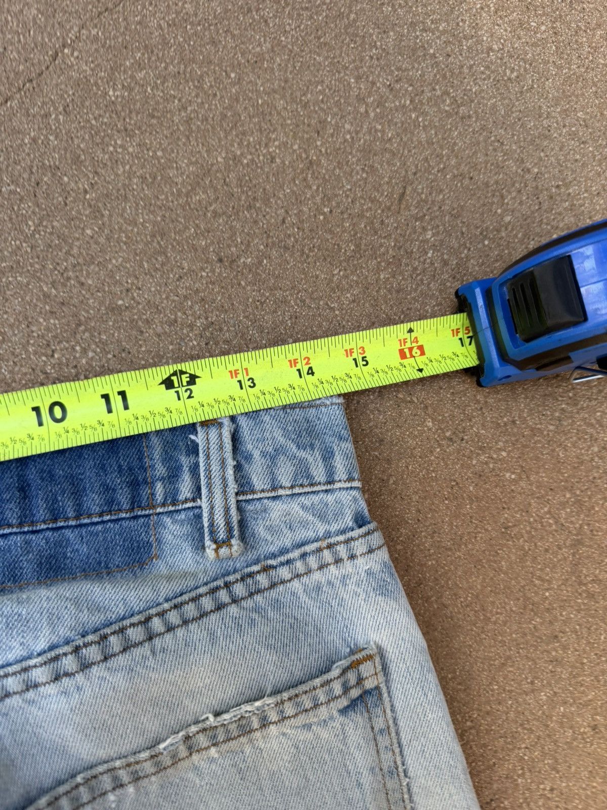 Levi's Vintage 80’s Levi’s 505 Orange Tab Faded Denim Jeans 29x29 Size US 29 - 9 Thumbnail