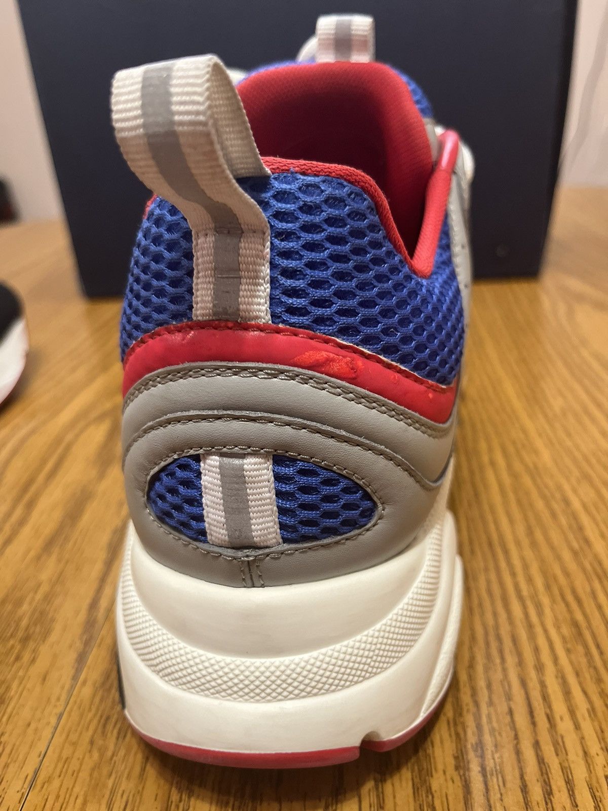 Dior Dior B22 Sneaker Red/Blue Size US 10 / EU 43 - 9 Thumbnail