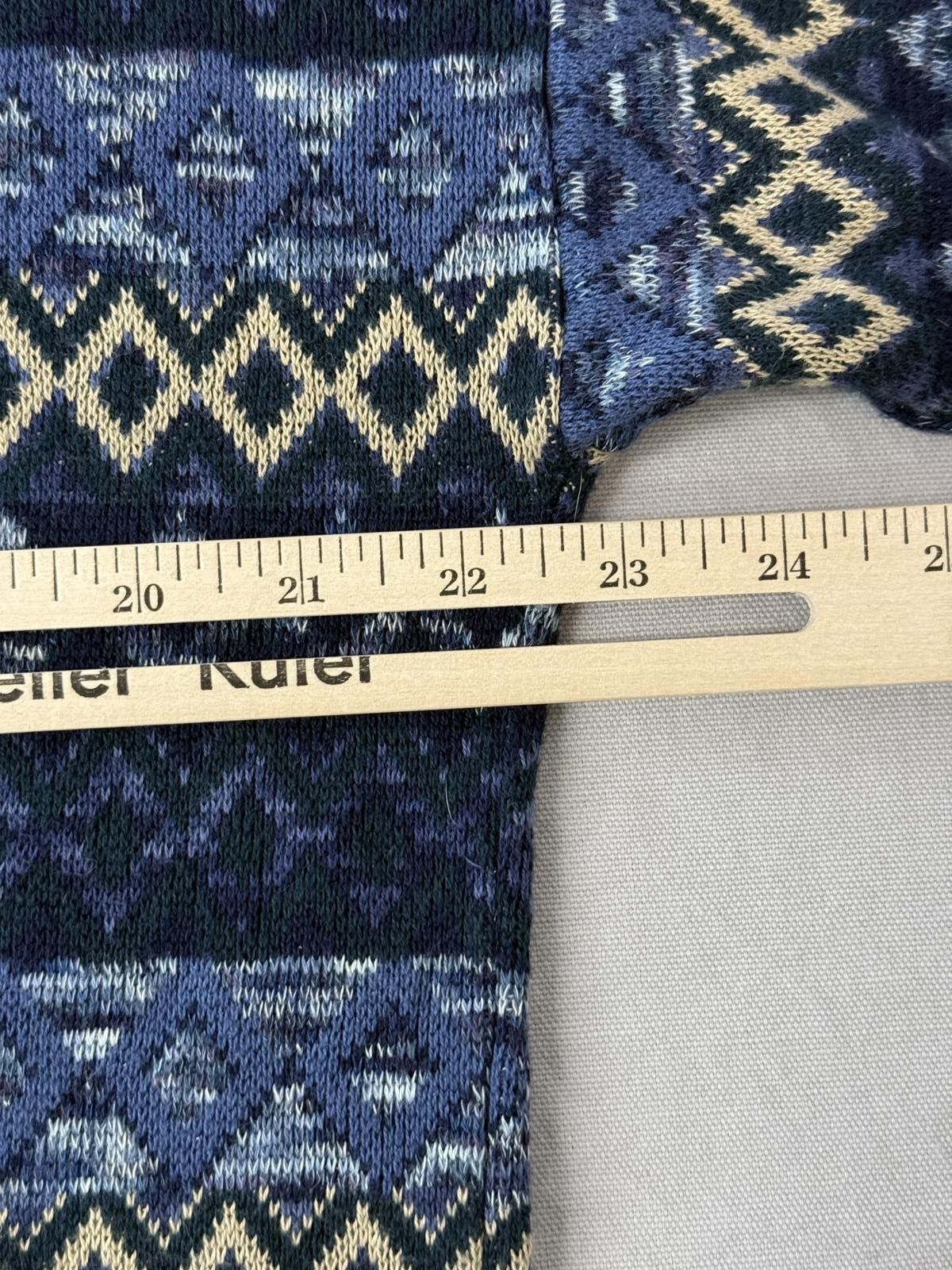 Neiman Marcus Neiman Marcus Pattern Striped Sweater Made in USA Size US M / EU 48-50 / 2 - 5 Thumbnail