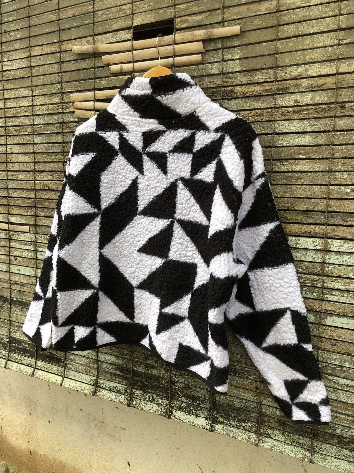 Japanese Brand × Vintage Vintage Champion Sherpa Quater Zip Fleece Sweatshirt Size US L / EU 52-54 / 3 - 16 Thumbnail