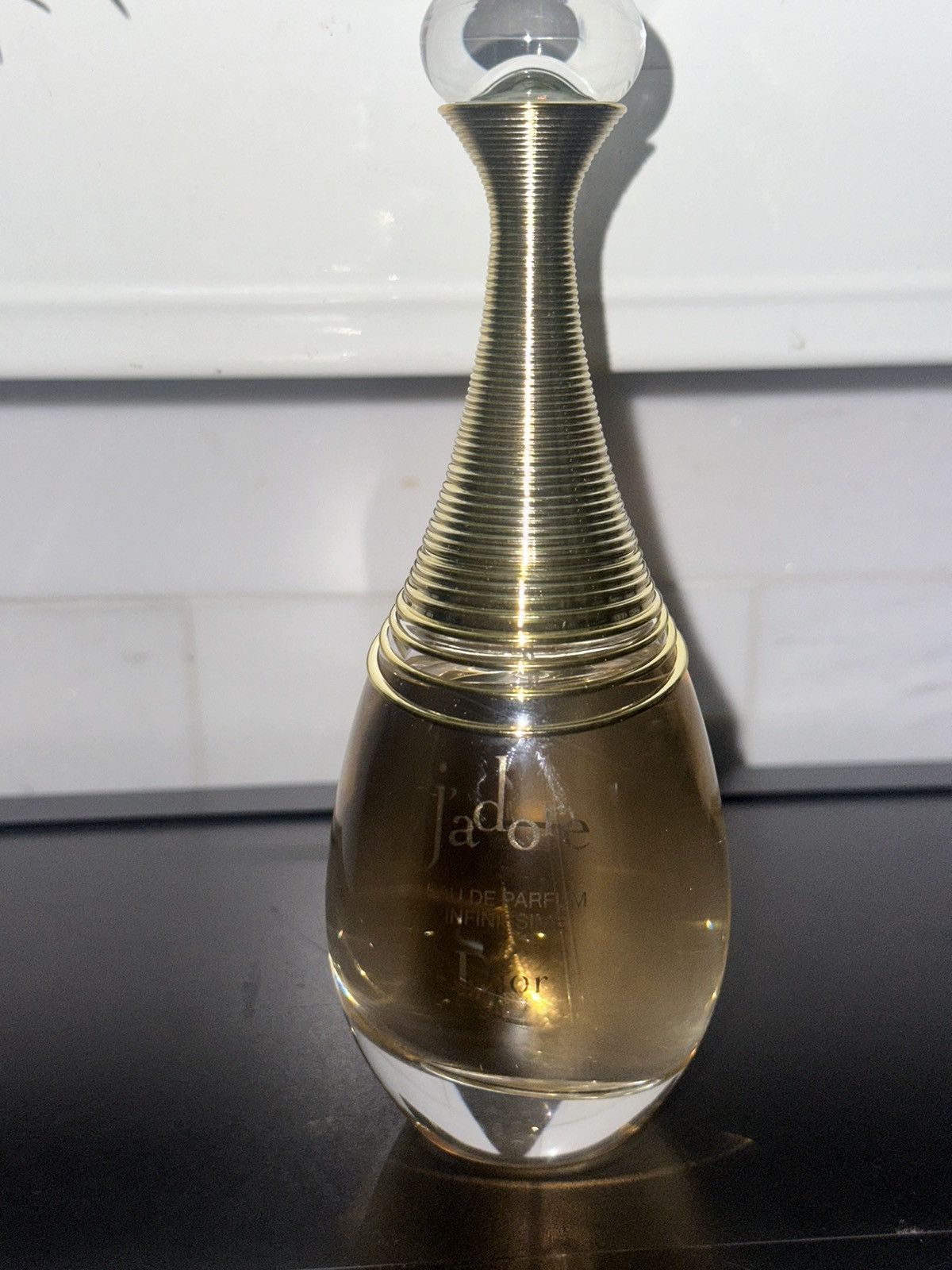 image of J’Adore Dior Eau De Parfum Infinissime 3.3Floz in Gold, Women's
