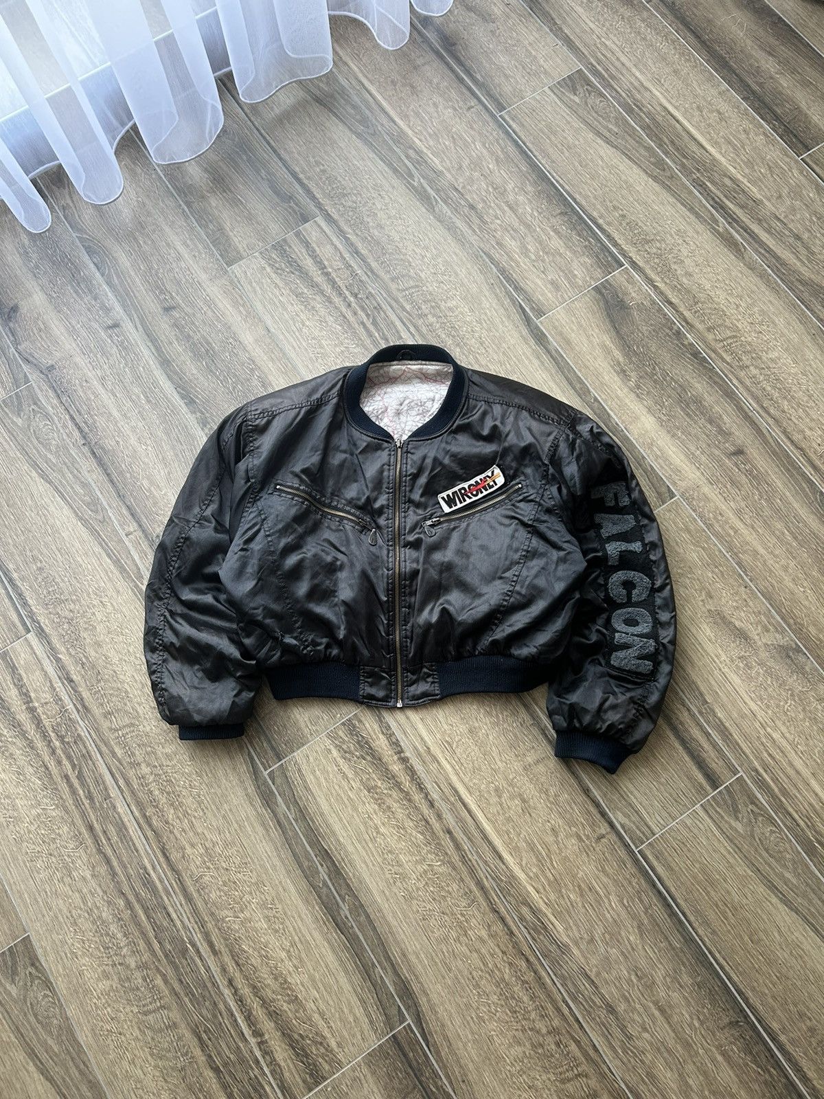 Vintage Vintage Bombers Jacket Falcon 90s rare Size US M / EU 48-50 / 2 - 1 Thumbnail