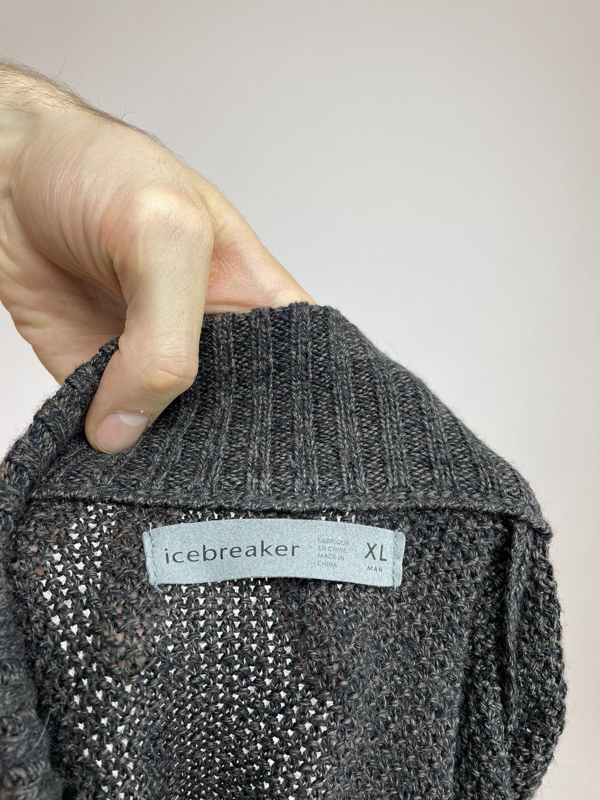 Icebreaker ICEBREAKER Half Zip Pullover Merino Wool Mens long sleeve Size US XXL / EU 58 / 5 - 10 Thumbnail