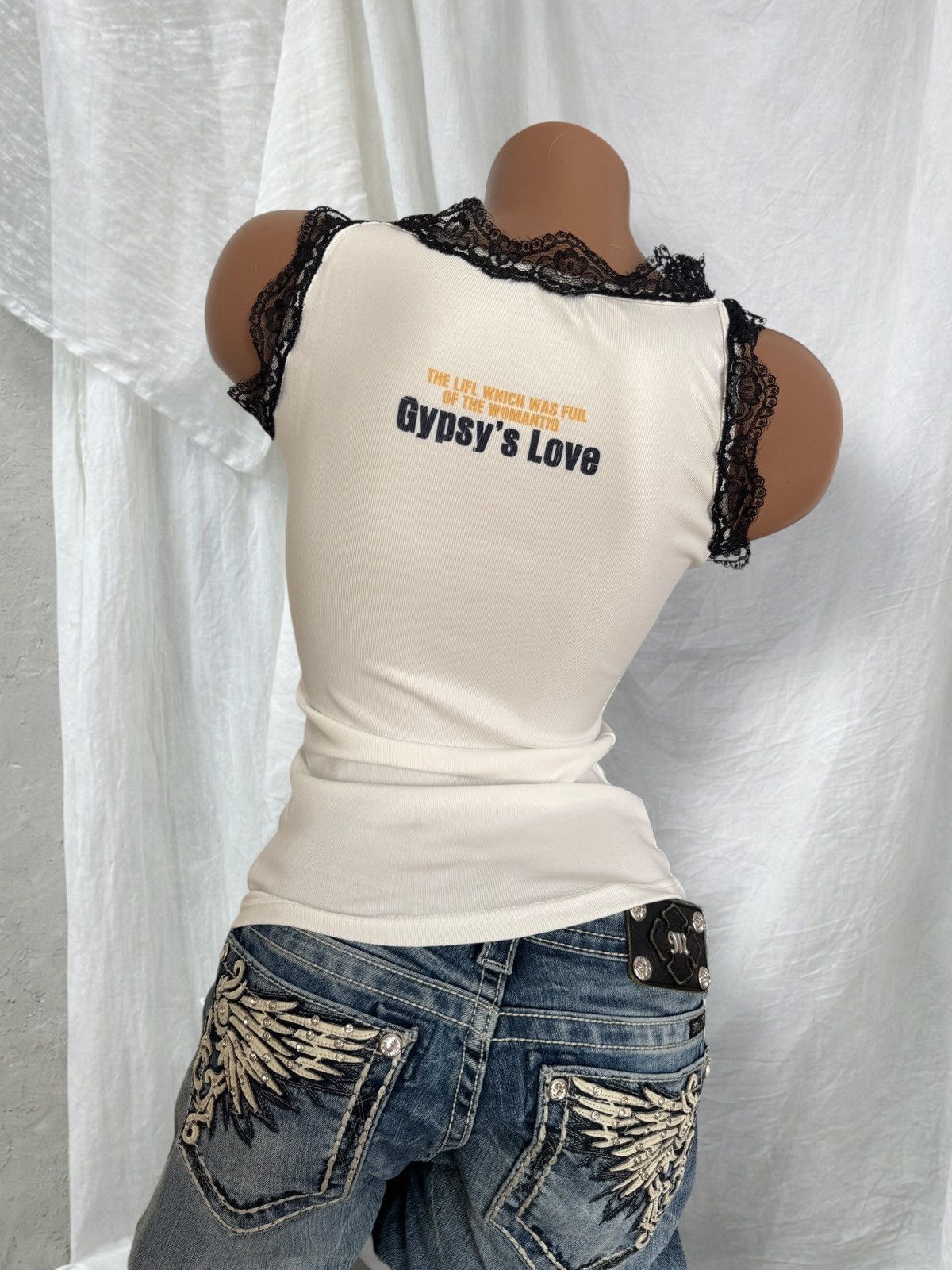 Hysteric Glamour Amazing Vintage Y2K Super Sexy Glamour Tank Top Size M / US 6-8 / IT 42-44 - 6 Thumbnail