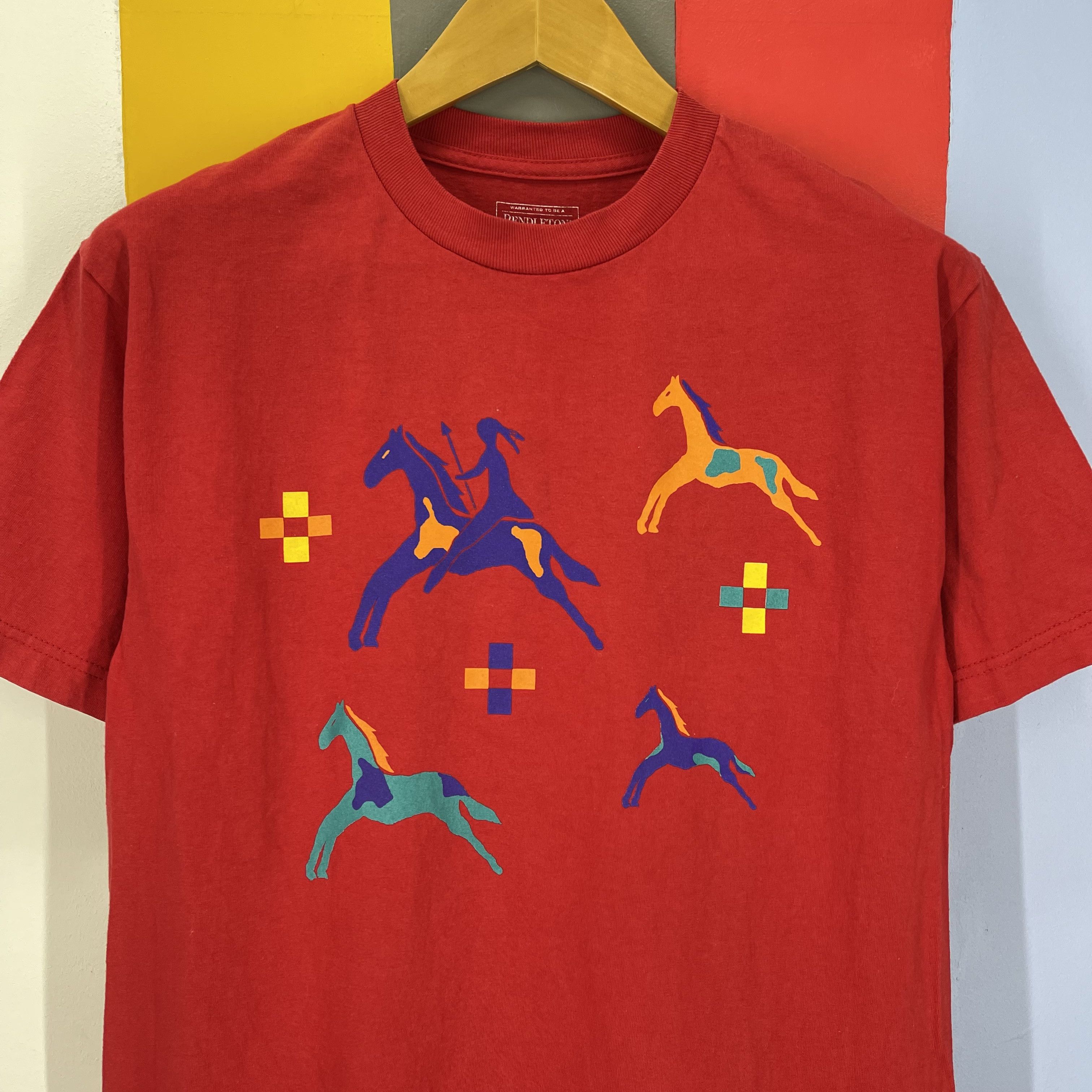 Pendleton PENDLETON Crew Neck T Shirt #1277/AS Size US S / EU 44-46 / 1 - 2 Thumbnail