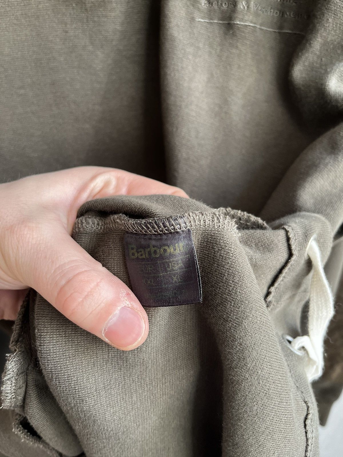 Barbour × Vintage Barbour John Dasbour & Sons hoodie wax vintage Size US XXL / EU 58 / 5 - 12 Thumbnail