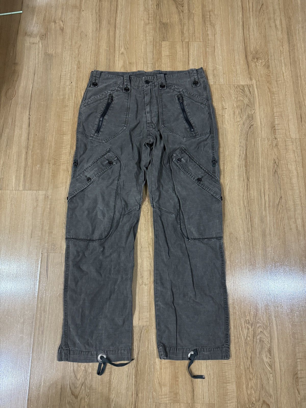 Surplus Research JAPANESE BRAND SURPLUS STYLE TACTICAL CARGO PANTS Size US 34 / EU 50 - 1 Thumbnail