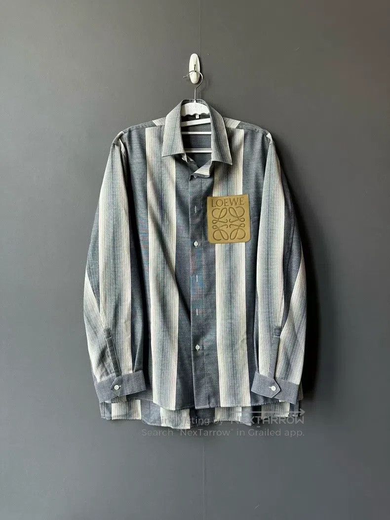 Loewe Loewe Leather Patch Shirt Size XS / US 0-2 / IT 36-38 - 1 Thumbnail
