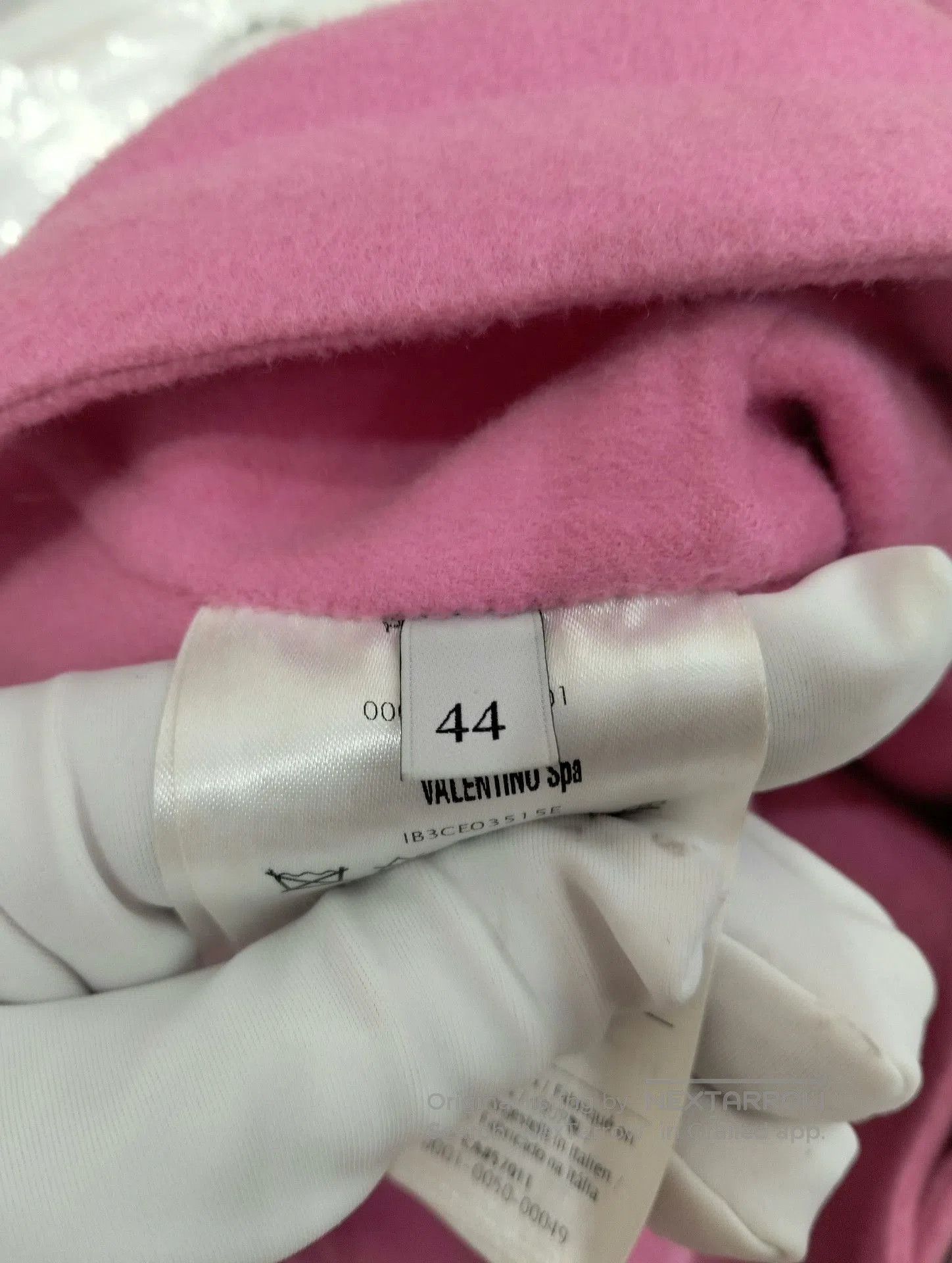 Valentino pink wool coat by valentino. Size US L / EU 52-54 / 3 - 3 Thumbnail