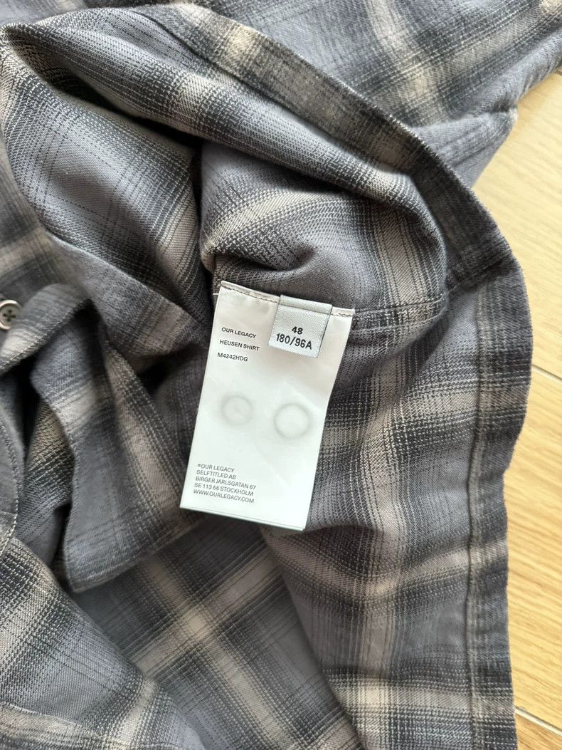 Our Legacy our legacy usen plaid shirt 2503-Nextarrow Size US XL / EU 56 / 4 - 3 Thumbnail