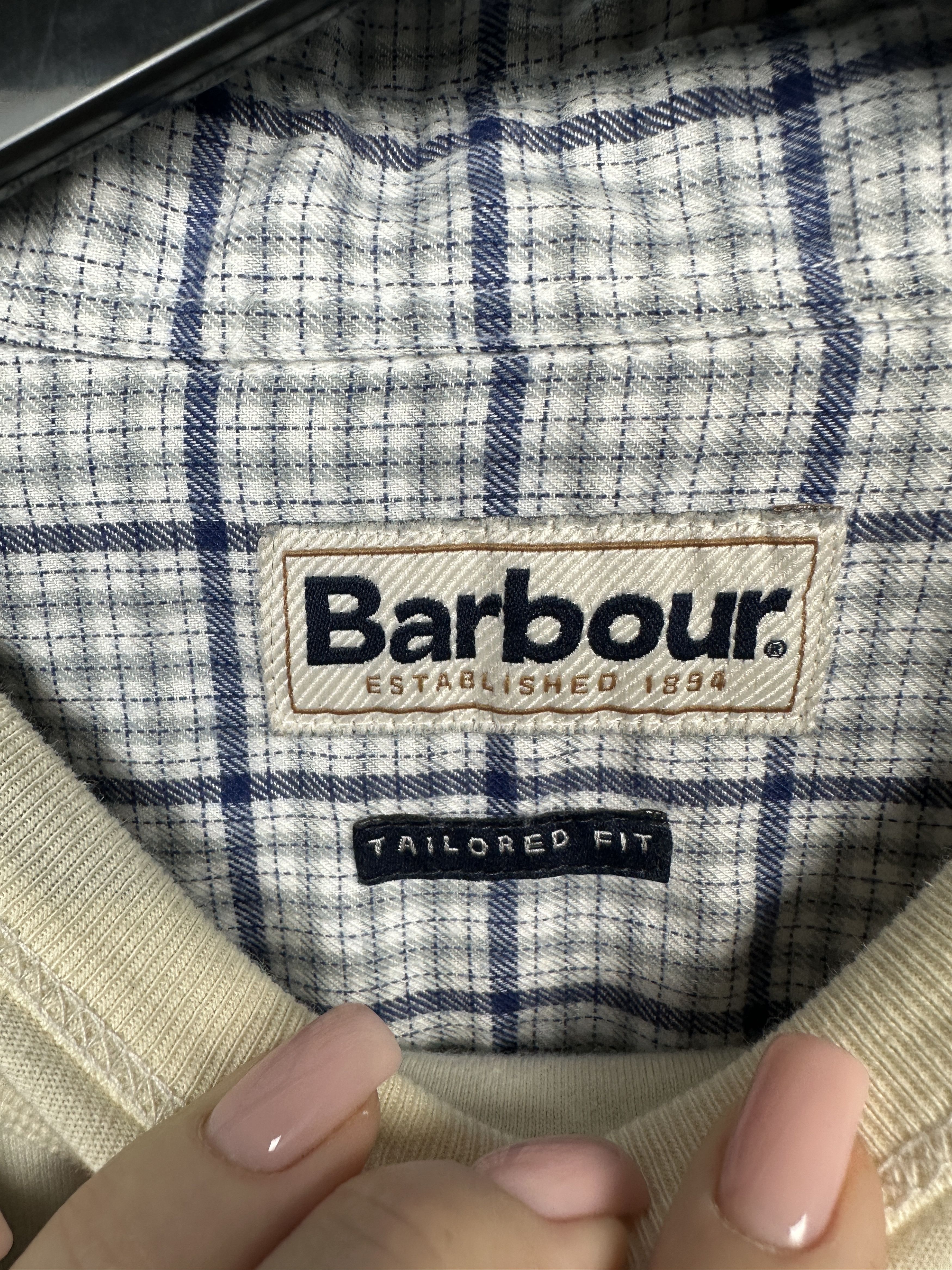 Barbour Barbour Vintage Mens Flannel Plaid Shirt Size 3XL Size US XXL / EU 58 / 5 - 4 Thumbnail