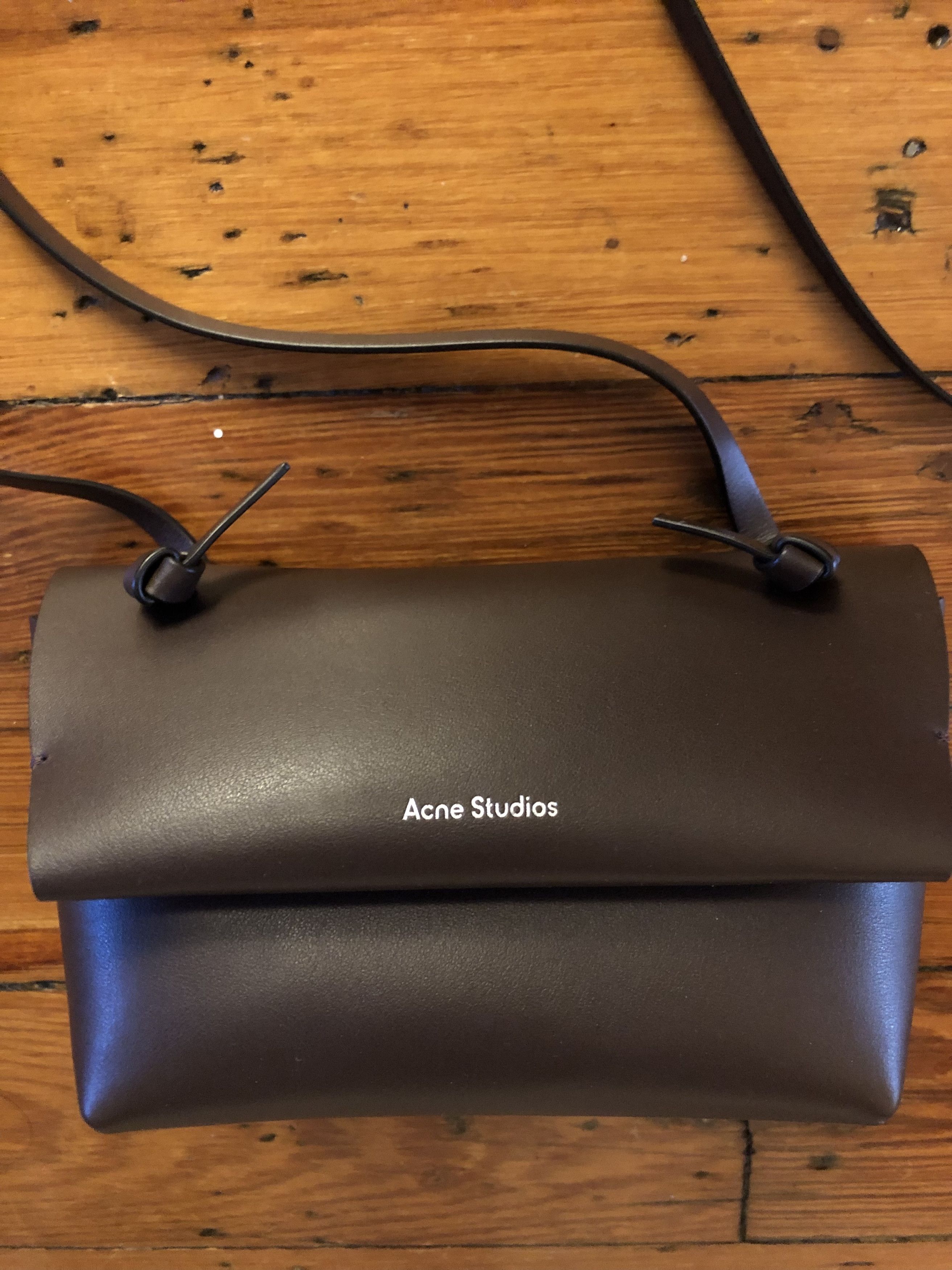 Acne studio mini purse hotsell