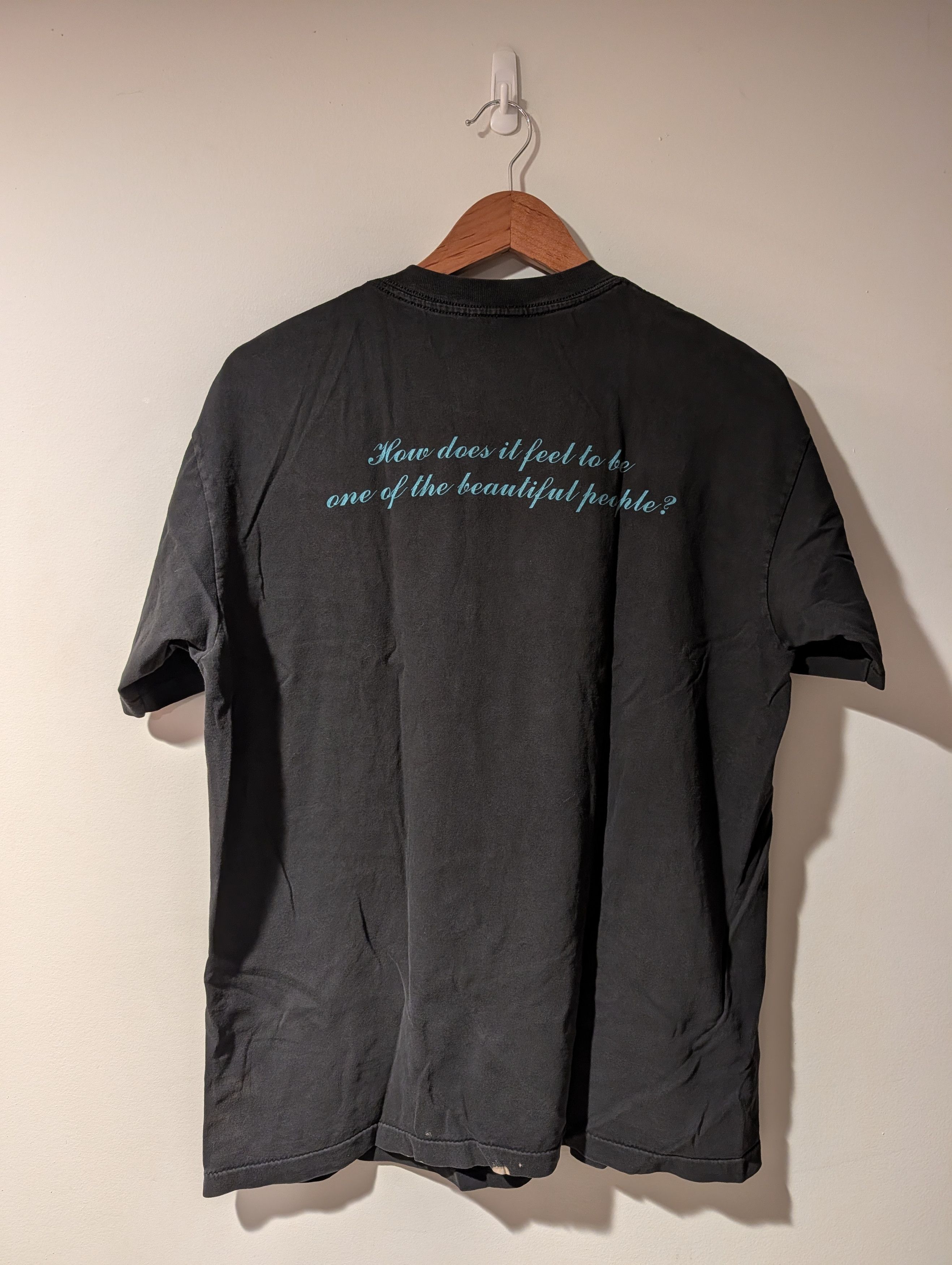 Band Tees Vintage Marilyn Manson The Beautiful People Graphic T-Shirt Size US L / EU 52-54 / 3 - 4 Thumbnail