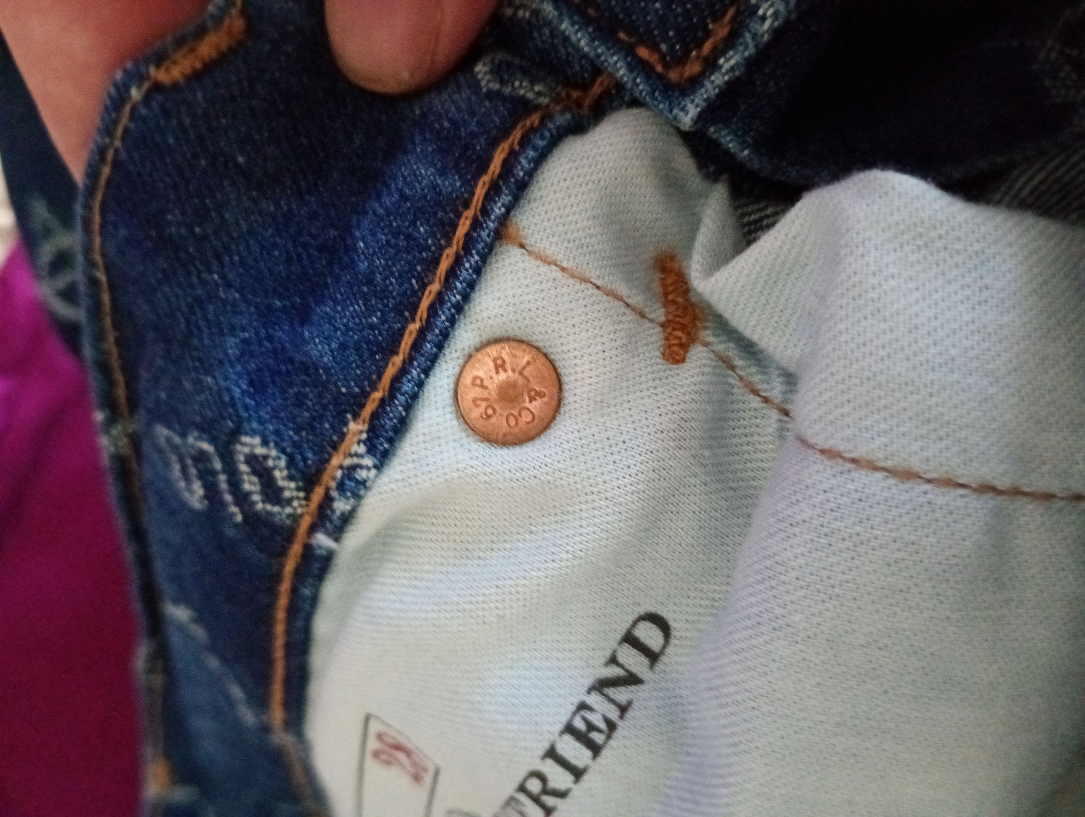 Polo Ralph Lauren Polo Ralph Lauren Monogram Jeans Size 28 Size US 28 / EU 44 - 17 Thumbnail