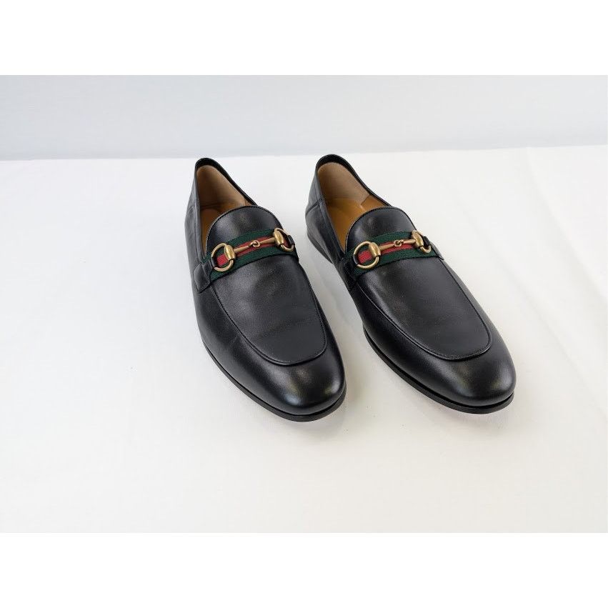 Gucci o1rshd1 Gnello Plonge Leather Loafer Boots in Nero Size US 11.5 / EU 44-45 - 6 Thumbnail