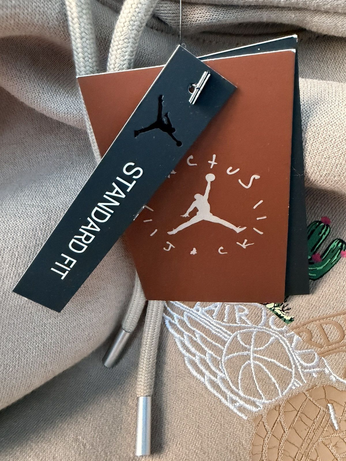 Jordan Brand × Travis Scott Travis Scott Cactus Jack x Jordan Hoodie "Khaki" XL *NEW* Size US XL / EU 56 / 4 - 5 Thumbnail