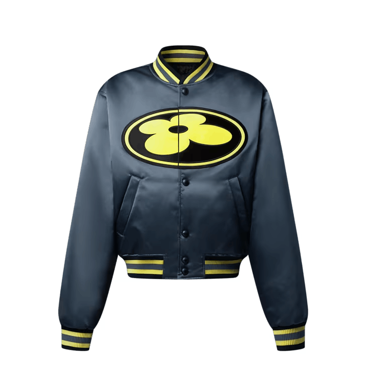Satin Baseball Blouson
