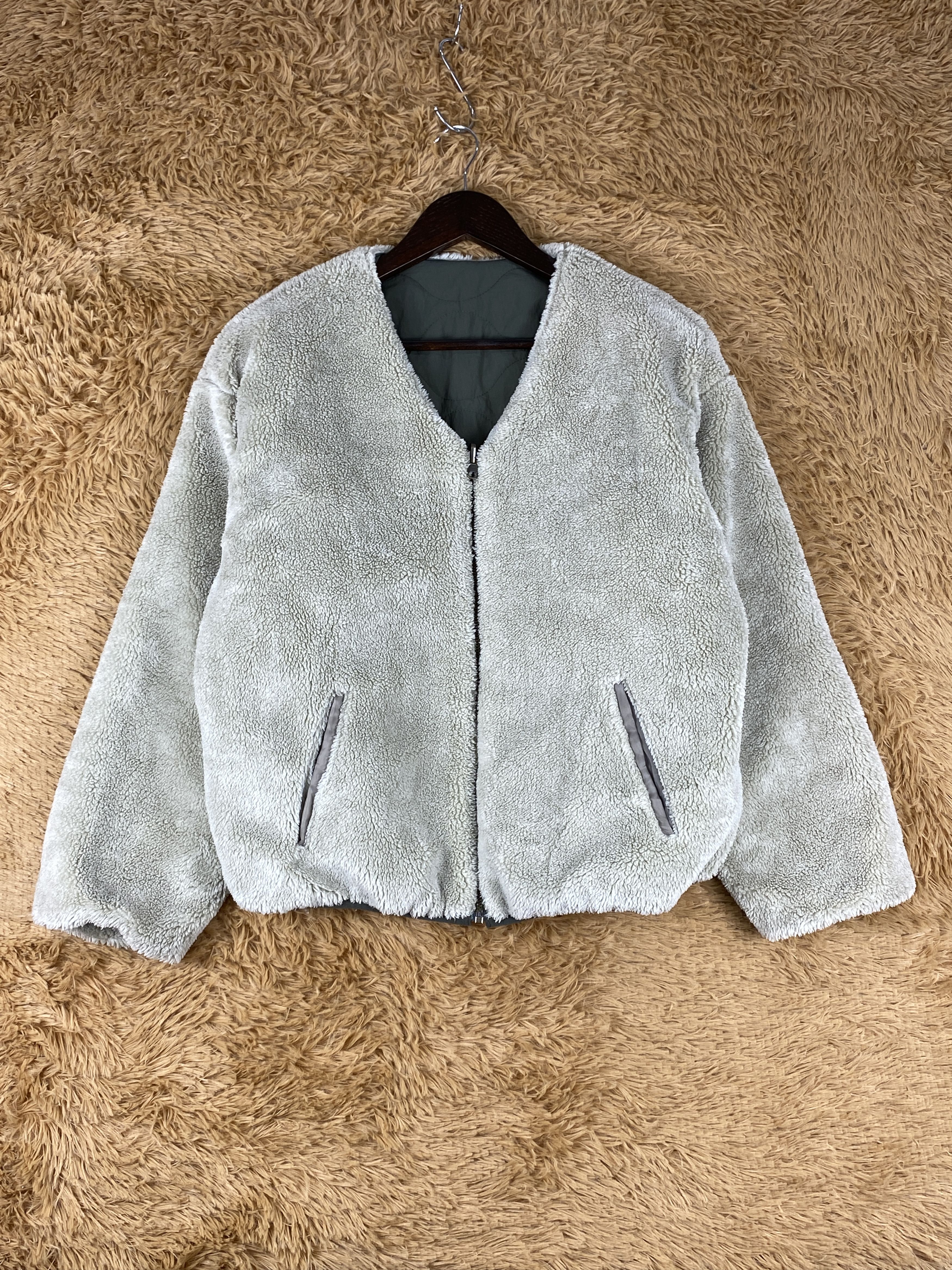 Japanese Brand × Vintage Vintage Japanese Brand Reversible Fleece Jacket Size S / US 4 / IT 40 - 6 Thumbnail