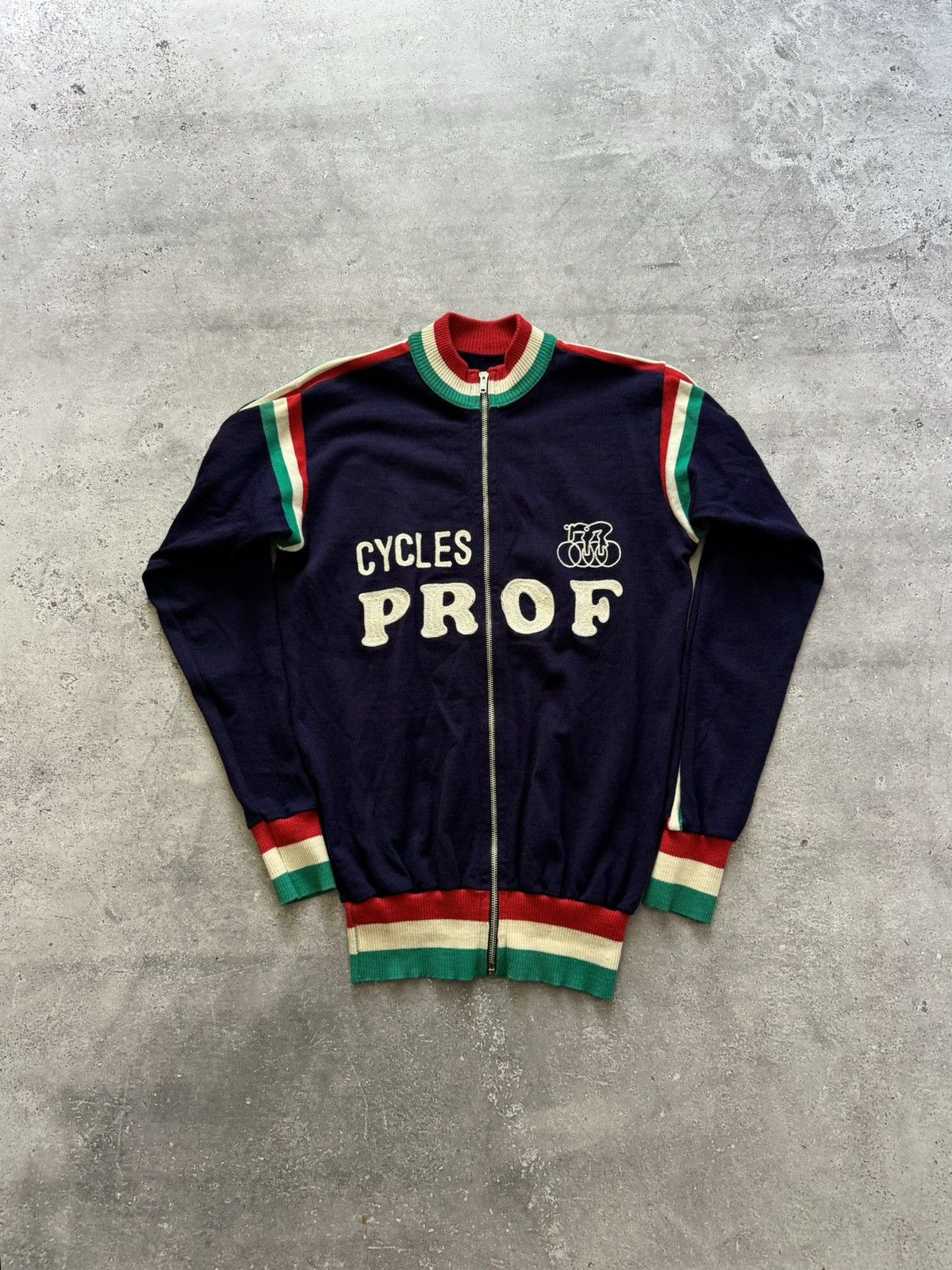 Vintage 1960s De Marchi Conegliano Italian Cycling Wool Suit Size US M / EU 48-50 / 2 - 4 Thumbnail