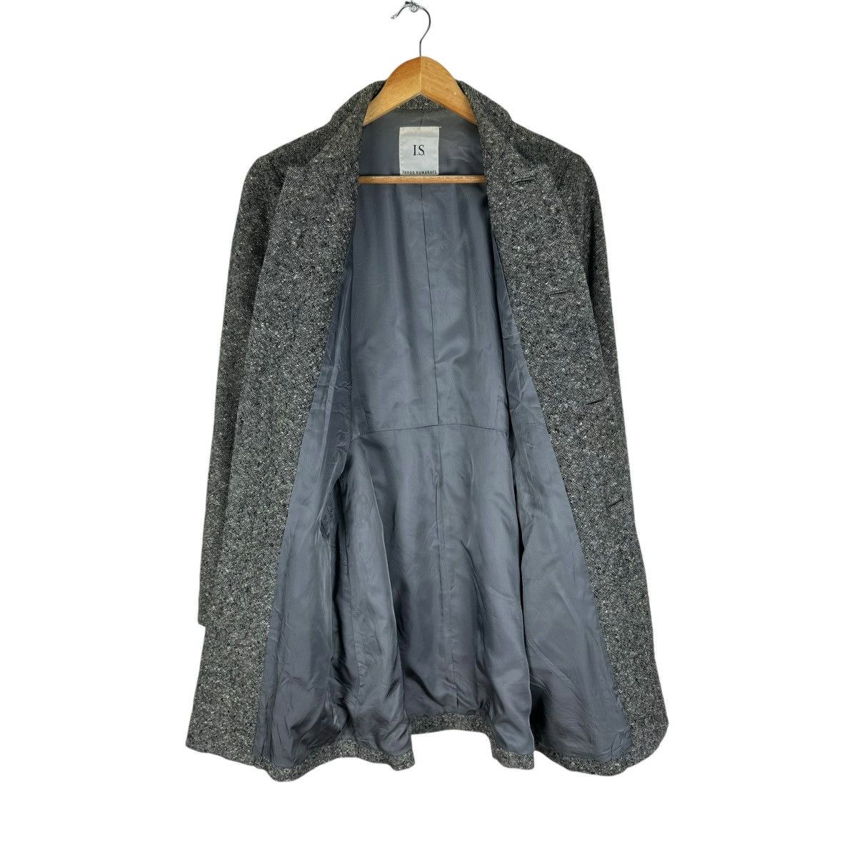 Issey Miyake × Japanese Brand × Sunao Kuwahara ☀️SUNAO KUWAHARA IS HERRINGBONE LONG JACKET Size M / US 6-8 / IT 42-44 - 7 Thumbnail