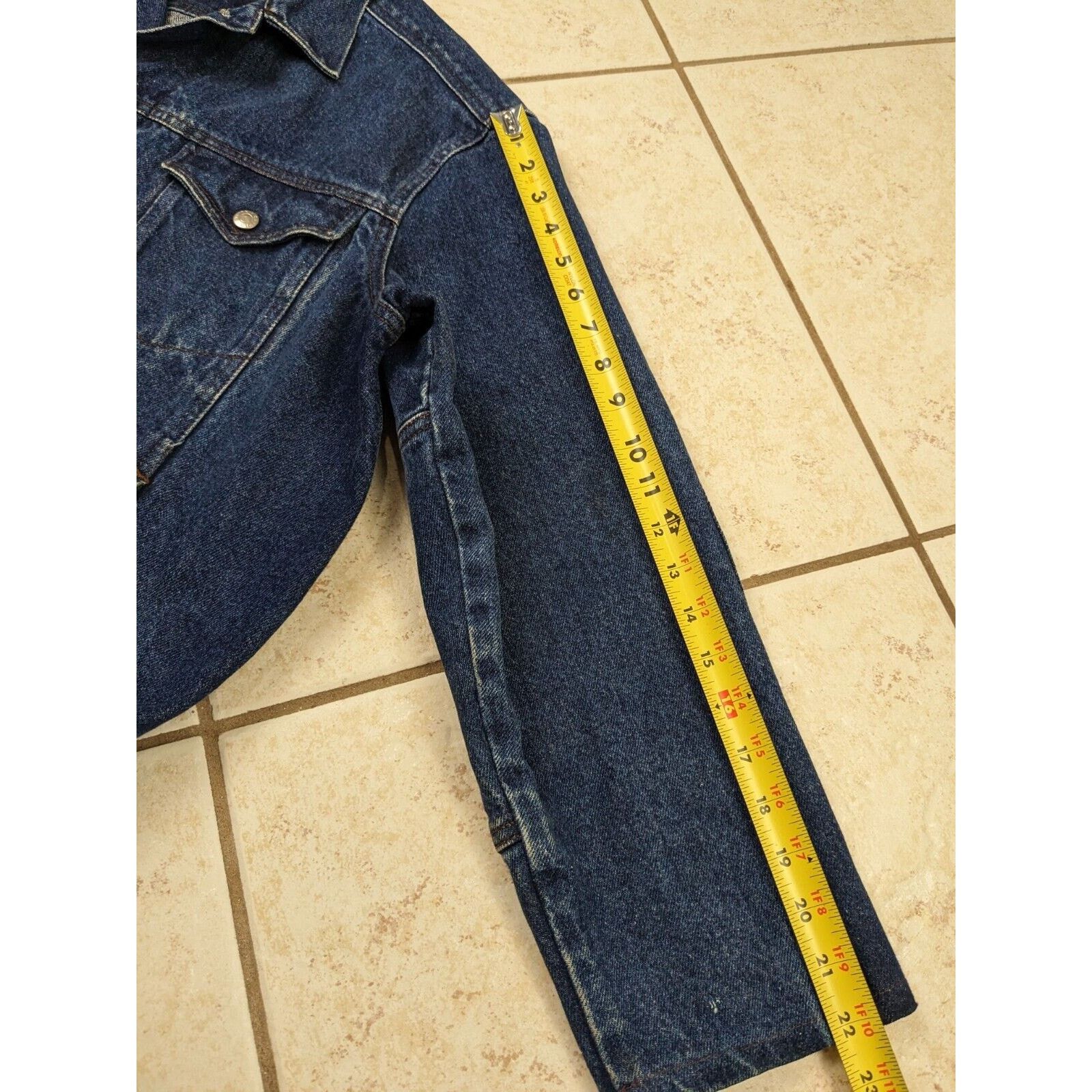 Calvin Klein Vtg Calvin Klein Men's L Denim Jeans Trucker Coat Jacket Size US L / EU 52-54 / 3 - 7 Thumbnail
