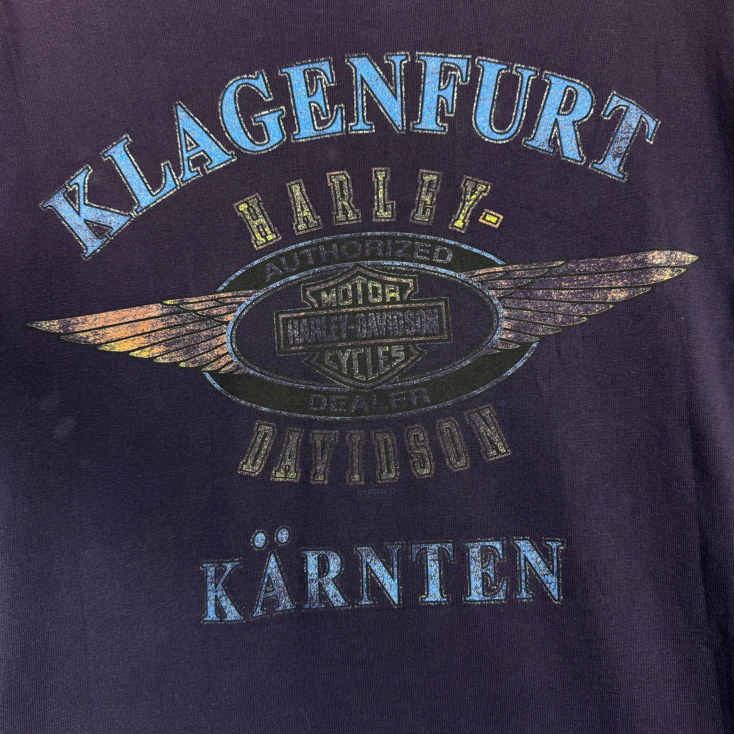 Other Vintage Harley-Davidson Klagenfurt Kärnten Purple Graphic XL Size US XL / EU 56 / 4 - 6 Thumbnail