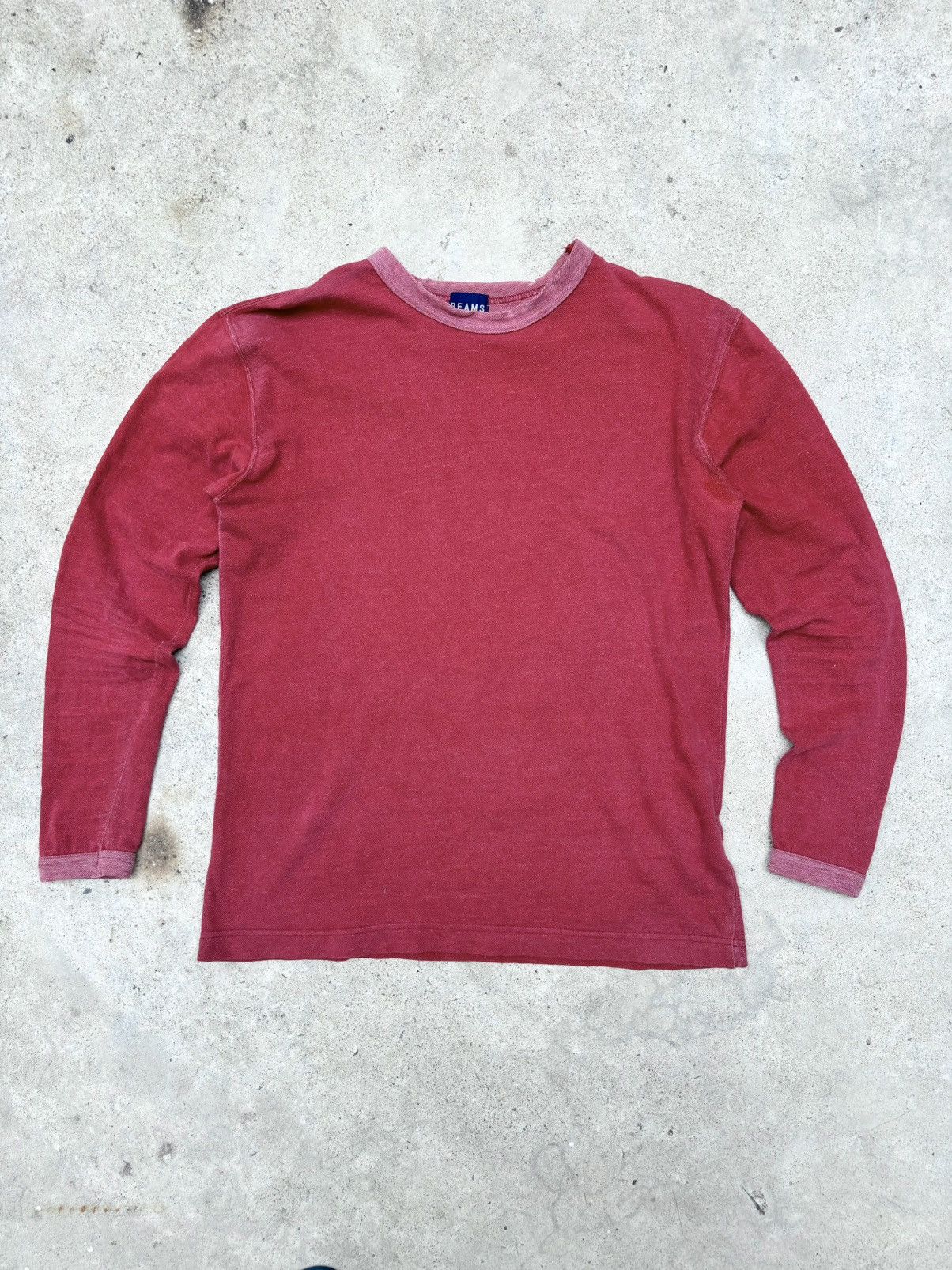 Beams Plus Faded BEAMS long sleeve T Shirt Size US S / EU 44-46 / 1 - 1 Thumbnail