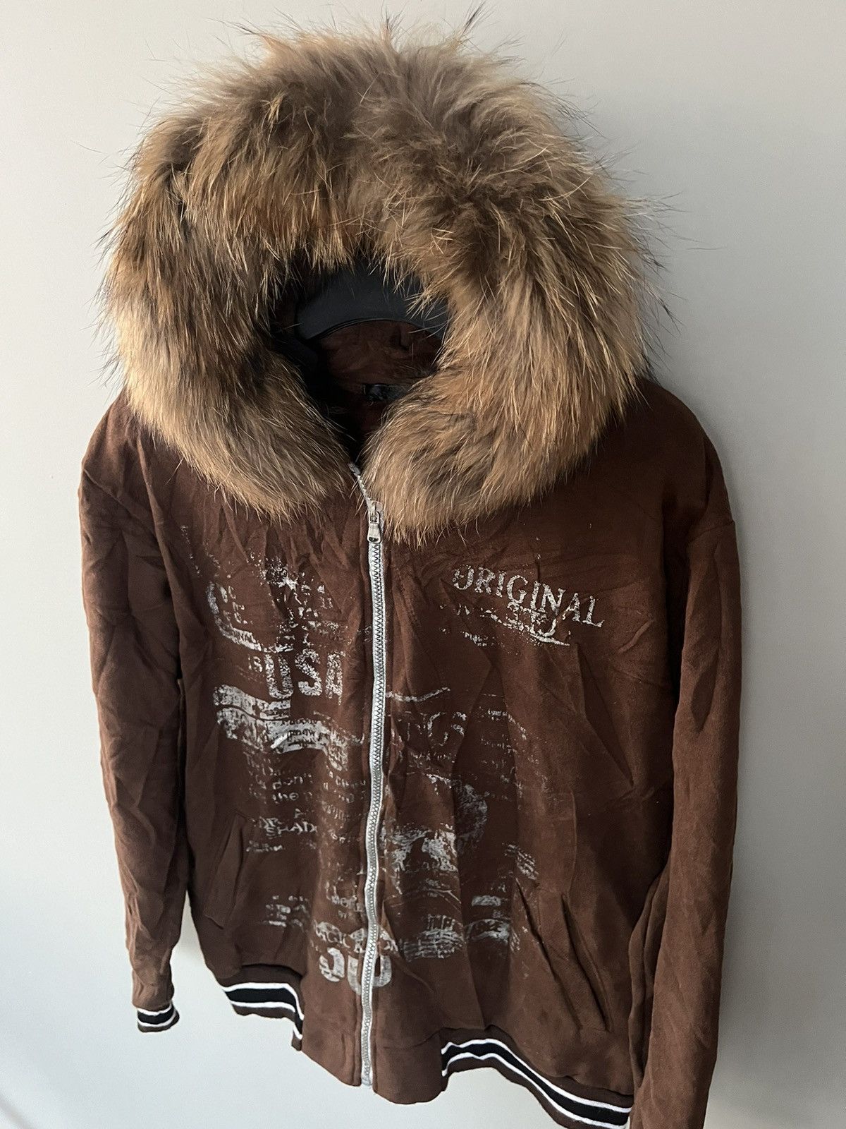 14th Addiction JAPANESE CBK POEM FUR HOODIE SEDITIONARIES GOTHIC PUNK STYLE Size US L / EU 52-54 / 3 - 2 Thumbnail