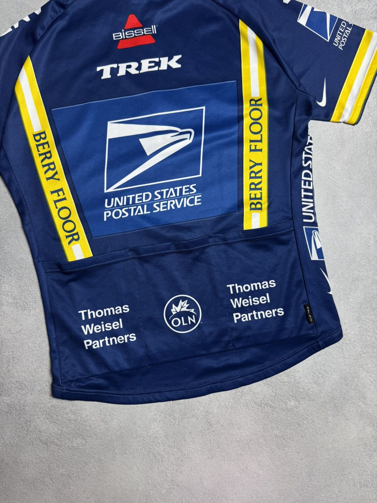 Nike United States Postal Service Trek Bike Cycling Jersey Nike Size US L / EU 52-54 / 3 - 8 Thumbnail