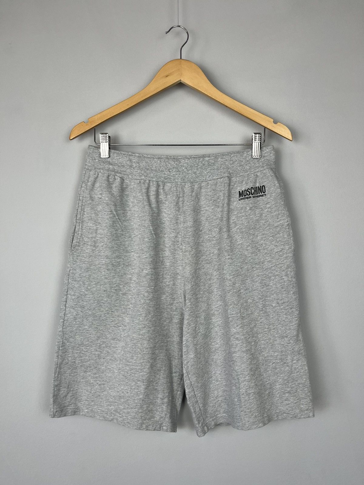Moschino Moschino Underwear Y2K Cotton Basic Shorts Size US 34 / EU 50 - 1 Thumbnail