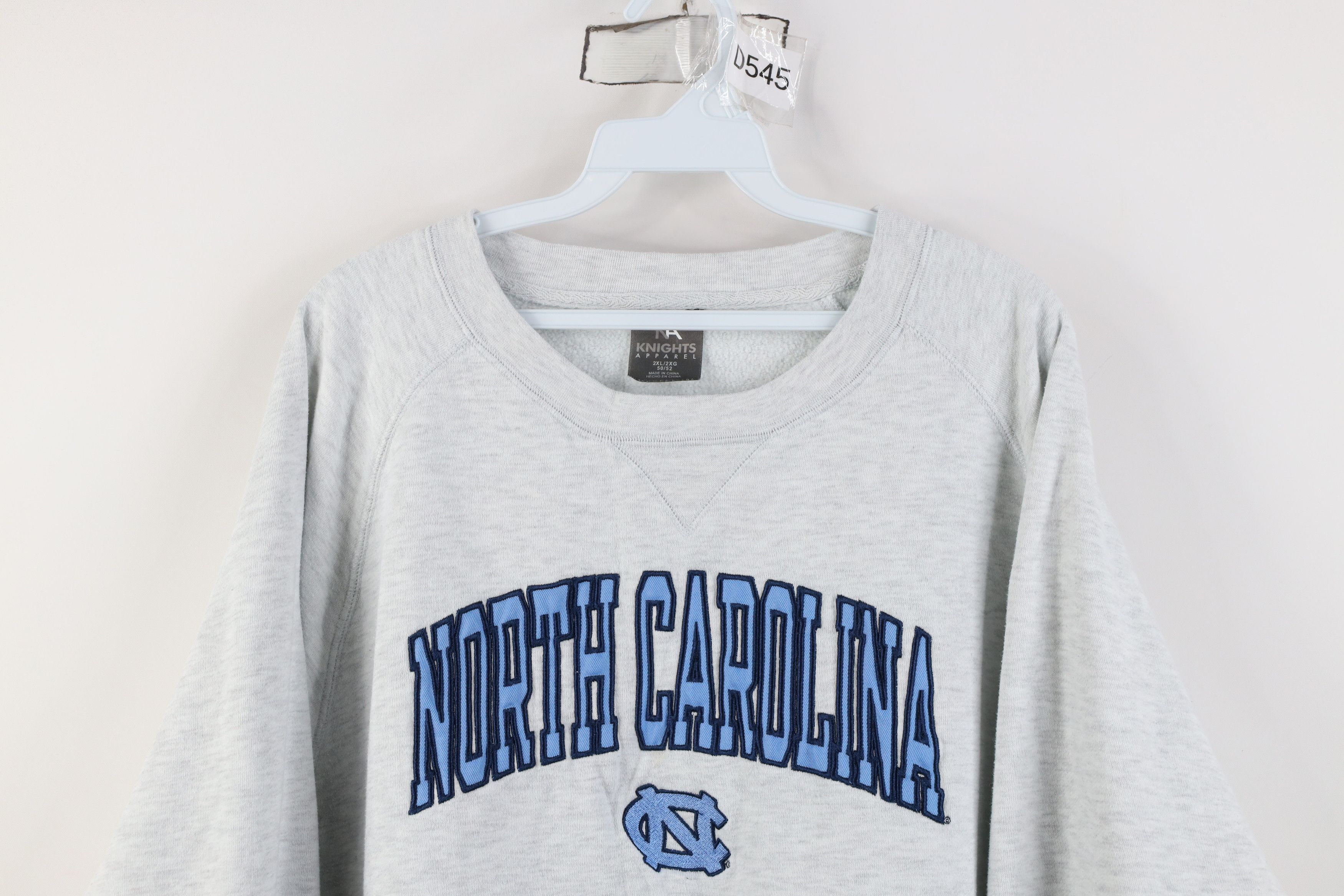 Vintage Vintage University of North Carolina Crewneck Sweatshirt Size US XXL / EU 58 / 5 - 2 Thumbnail