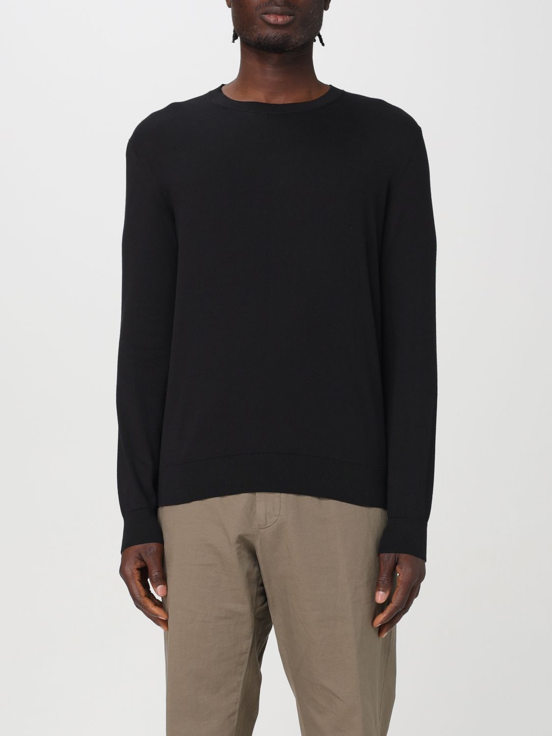 image of Ermenegildo Zegna Zegna Sweater Men Black (Size XL)