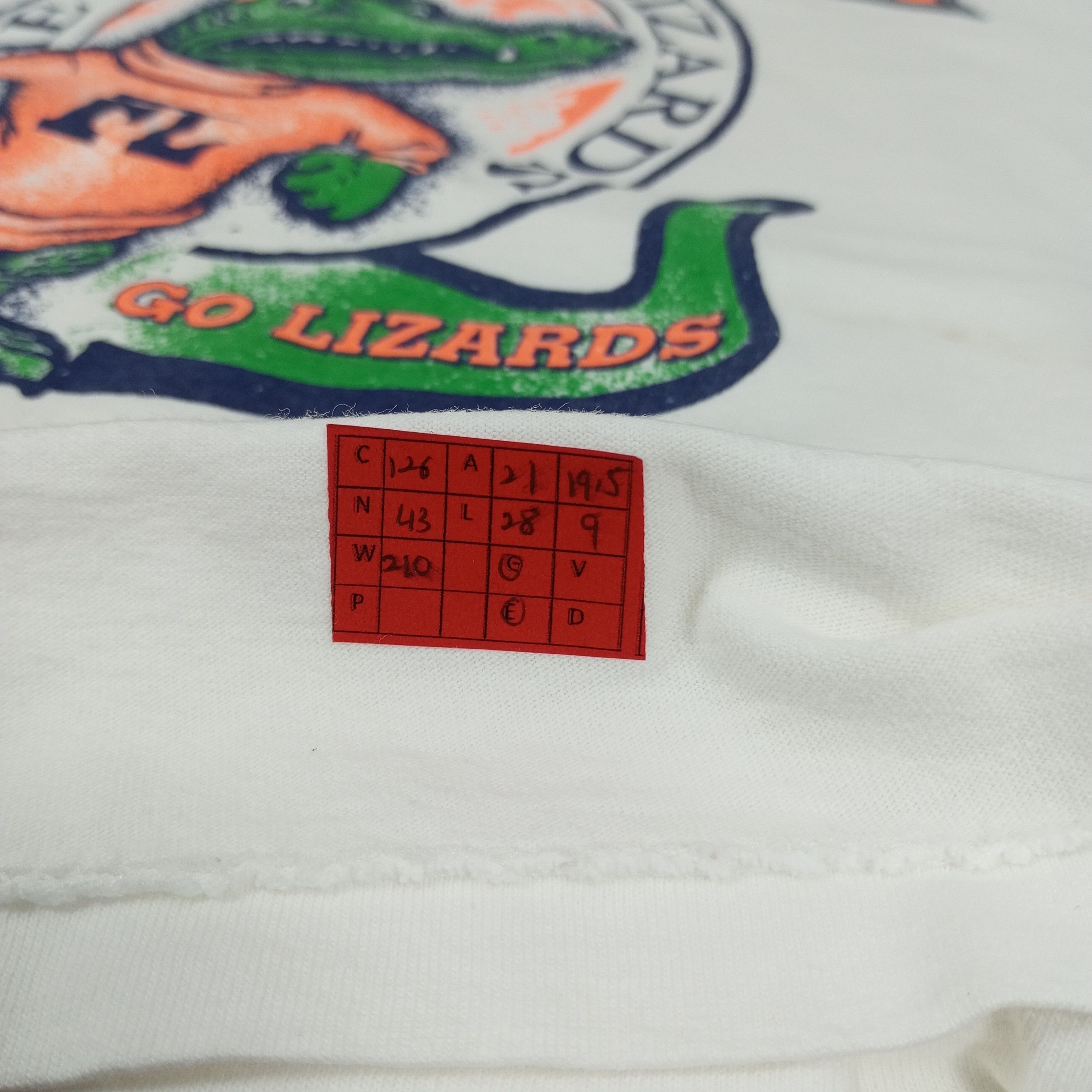 Vintage Florida Lizards Vintage Tshirt Size US L / EU 52-54 / 3 - 10 Thumbnail