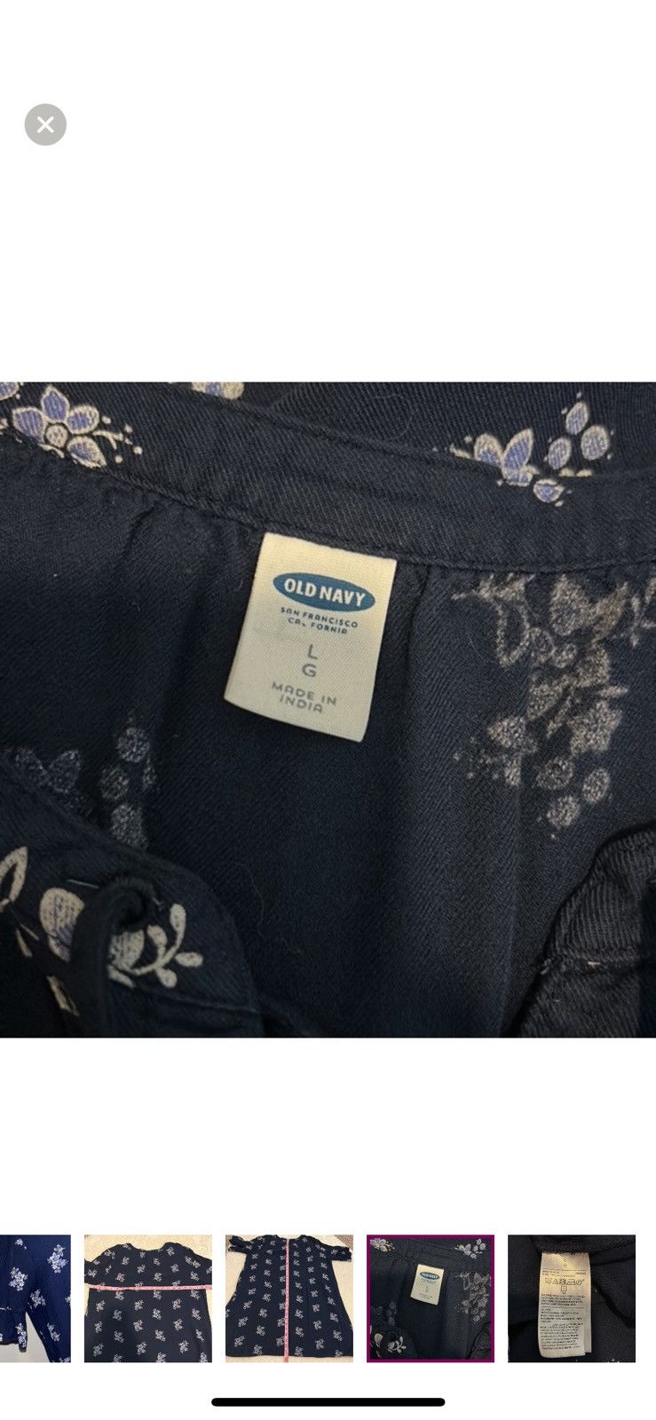 Old Navy Old navy large floral shift dress Size L / US 10 / IT 46 - 4 Thumbnail