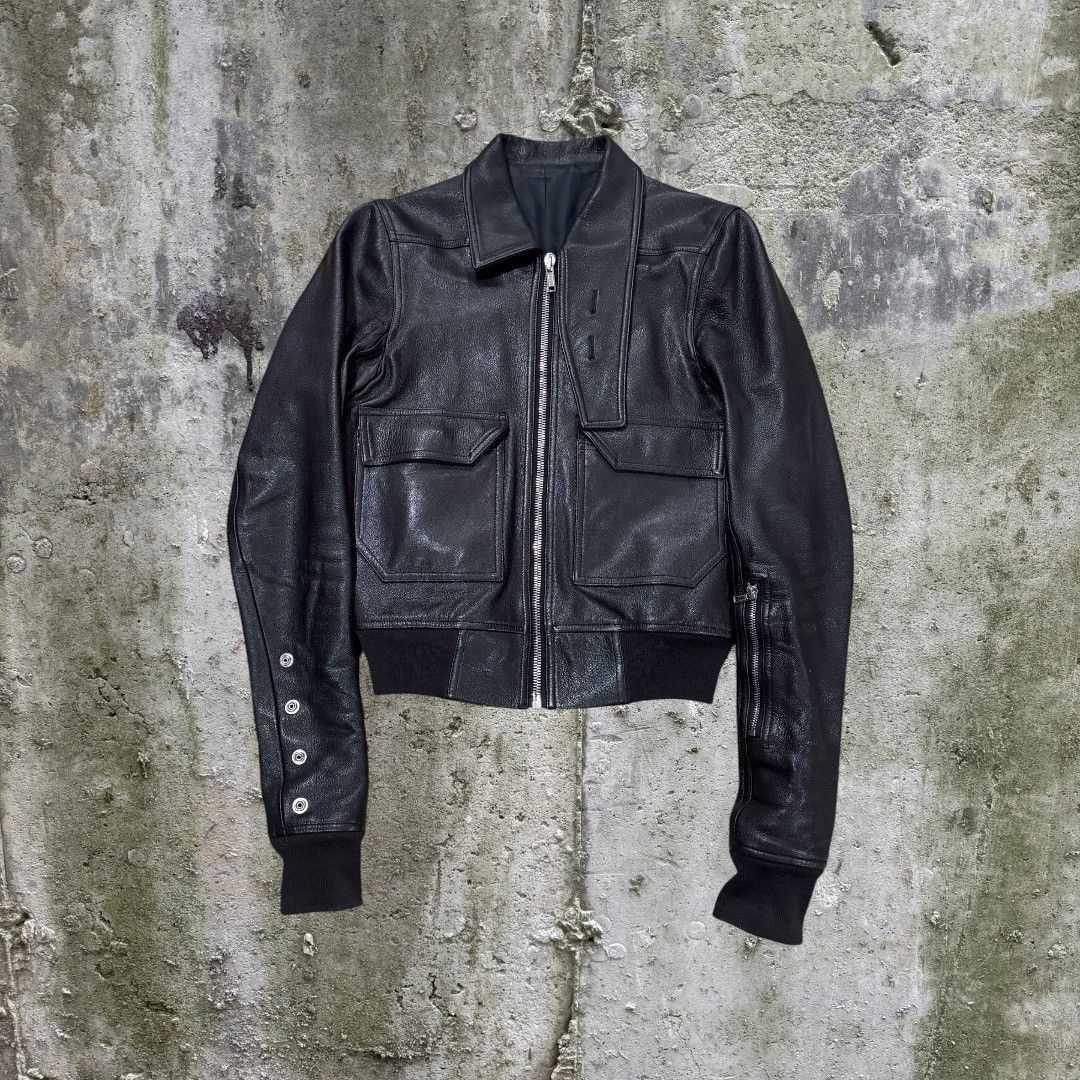 Rick Owens RICK OWENS CYCLOPS SS16 BIKER JACKET | Grailed