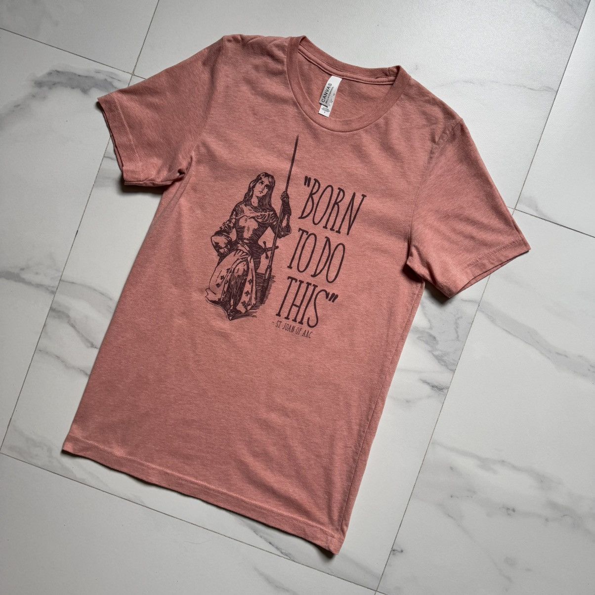 Canvas 2019 Born To Do This St. Joan of Arc Tee Size US S / EU 44-46 / 1 - 3 Thumbnail