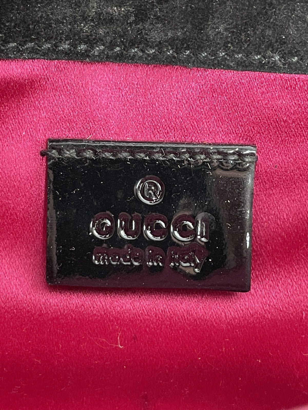 Gucci Gucci Black Patent Leather Buckle Clutch Size ONE SIZE - 12 Thumbnail