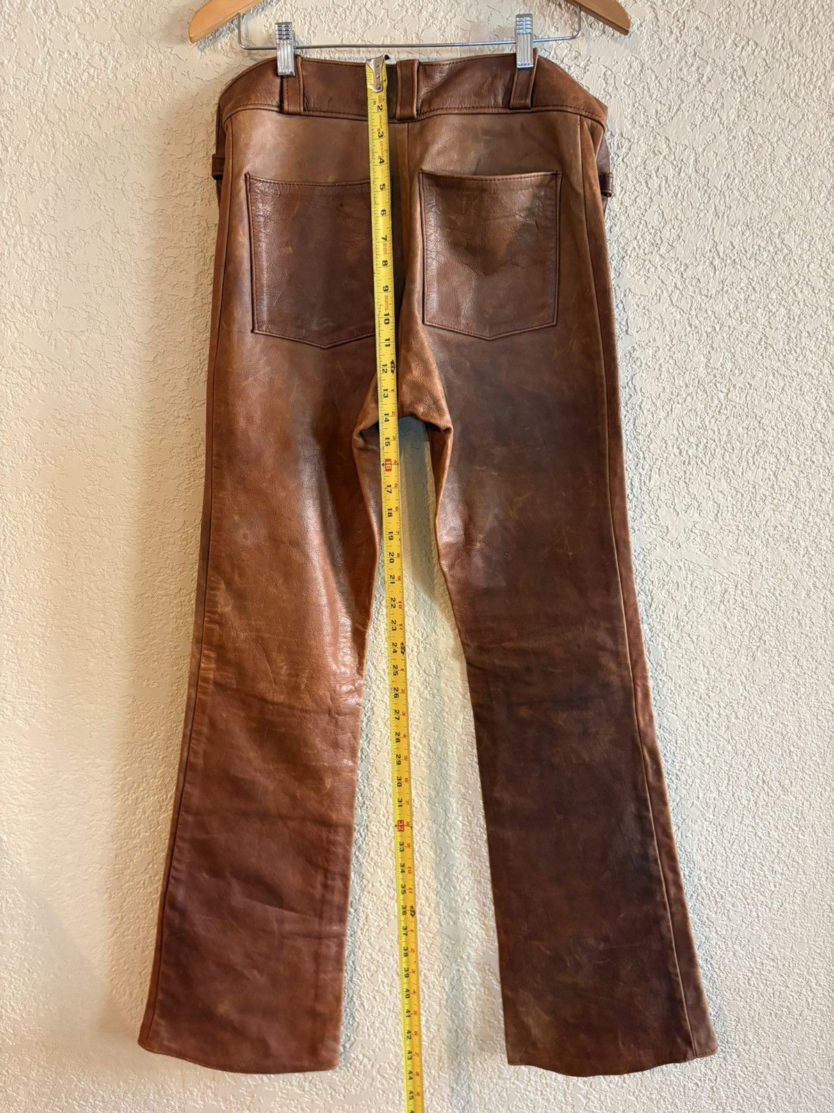 Other Handmade Leather Pants – Men’s Bootcut – Soft Deerskin? –90s Size US 32 / EU 48 - 13 Thumbnail