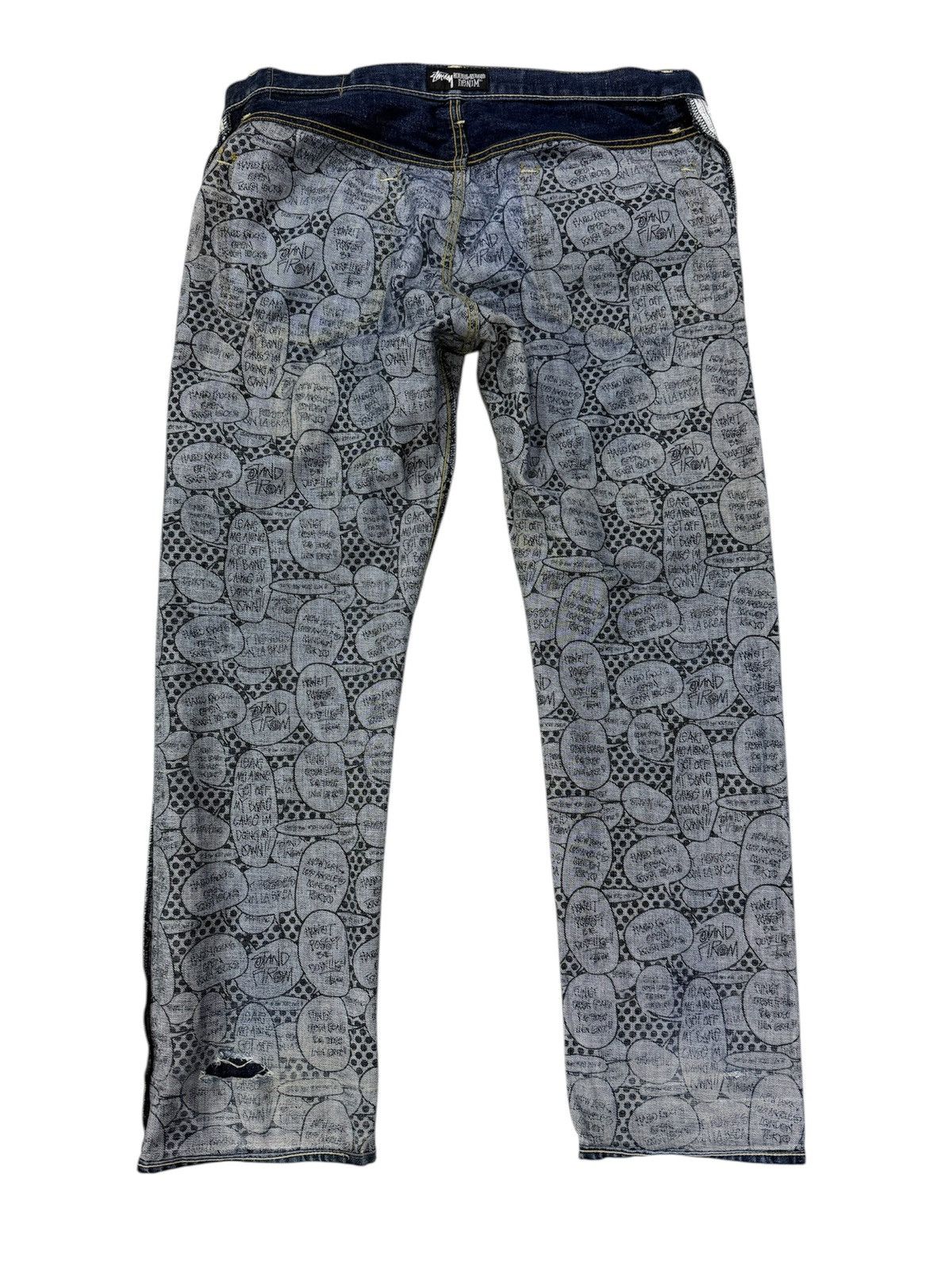 Stussy vintage stussy jeans Size US 35 - 4 Thumbnail