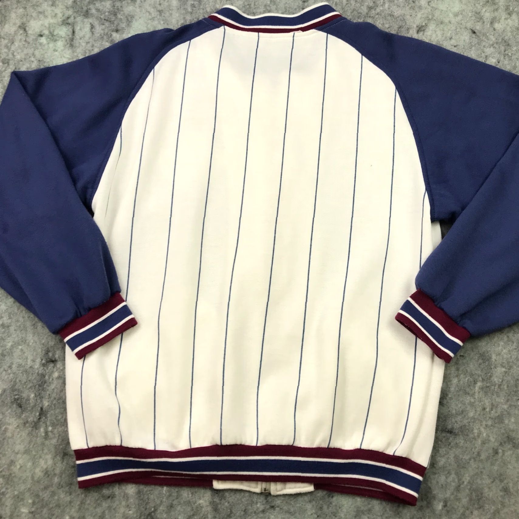 Spalding VINTAGE Spalding Sweatshirt Mens Baseball Jersey Style Full Zip Small White 90s Sports Size US S / EU 44-46 / 1 - 7 Thumbnail