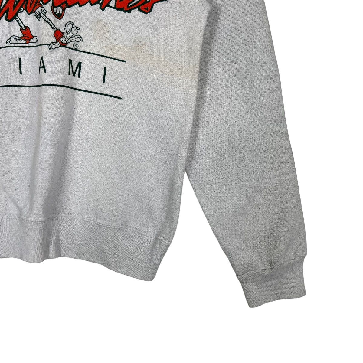 Jansport × Vintage 🔥 VINTAGE 1980s HURRICANES UNIVERSITY MIAMI SWEATSHIRTS Size US S / EU 44-46 / 1 - 5 Thumbnail