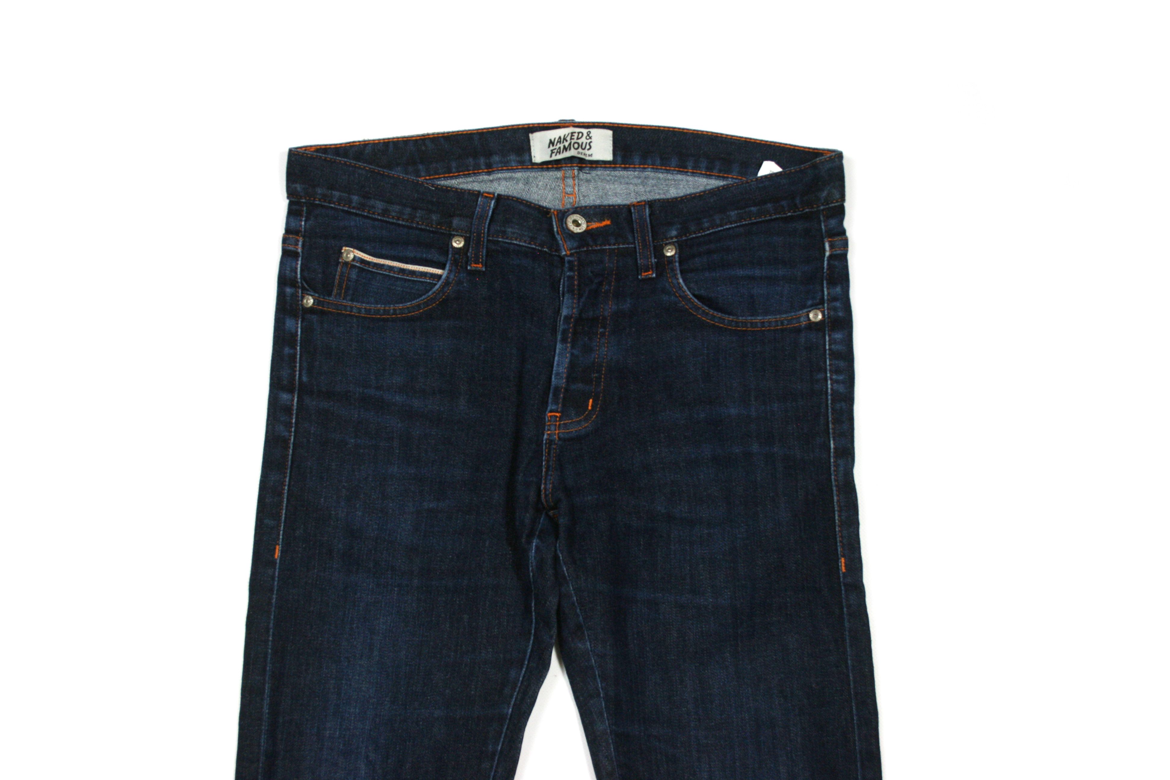 Naked & Famous Selvedge Super Skinny Guy 11Oz Denim Size US 32 / EU 48 - 3 Thumbnail