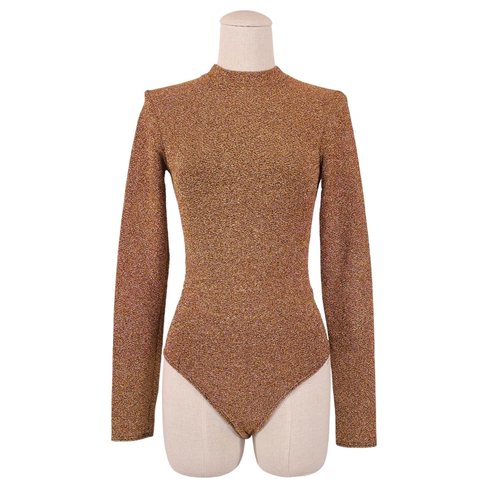 Show Me Your MuMu Show Me Your Mumu Party Time Bodysuit Gold Sz Small Size S / US 4 / IT 40 - 1 Thumbnail