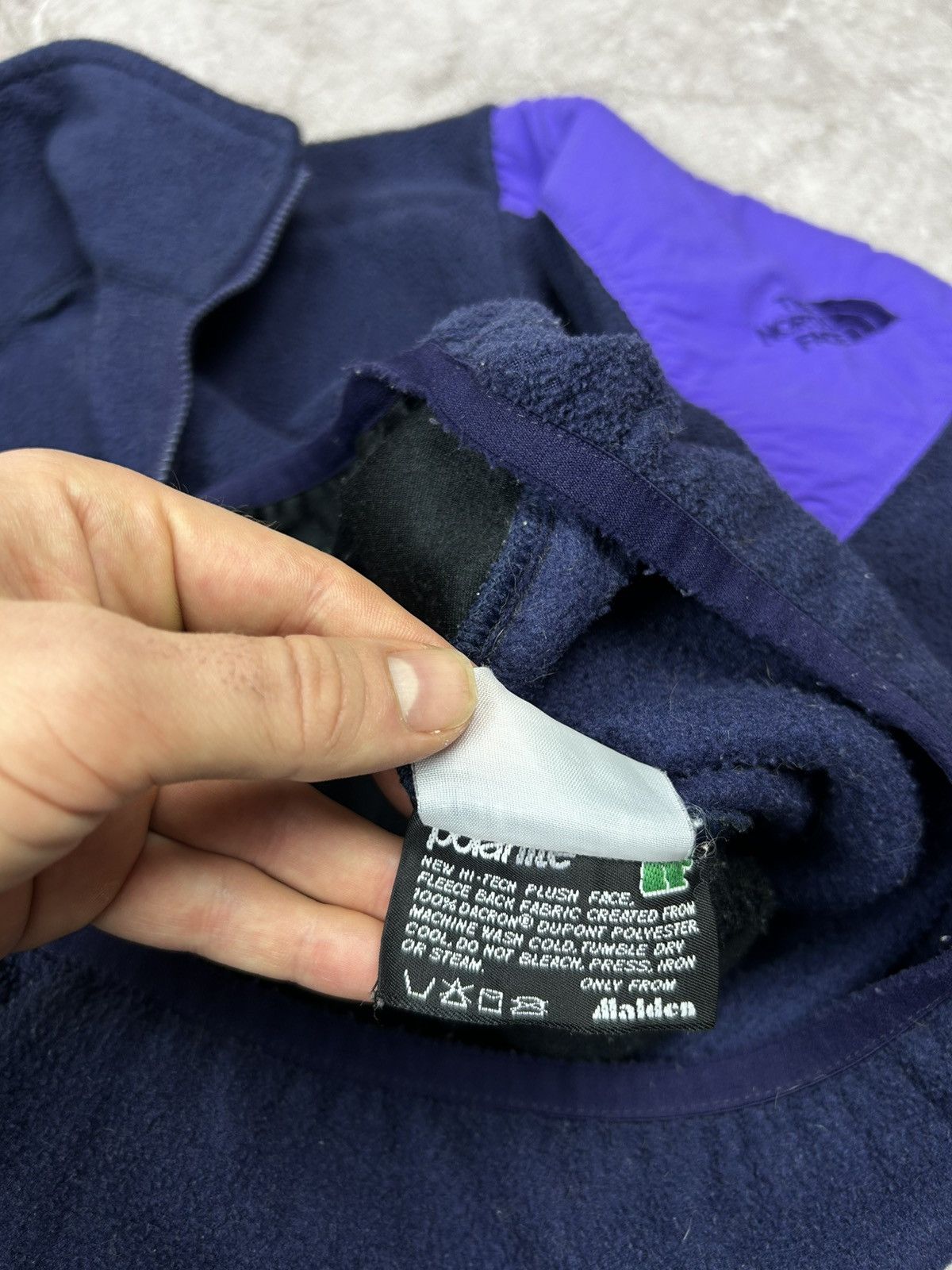 The North Face Vintage TNF the north face fleece polartec placket pullover Size US M / EU 48-50 / 2 - 9 Thumbnail