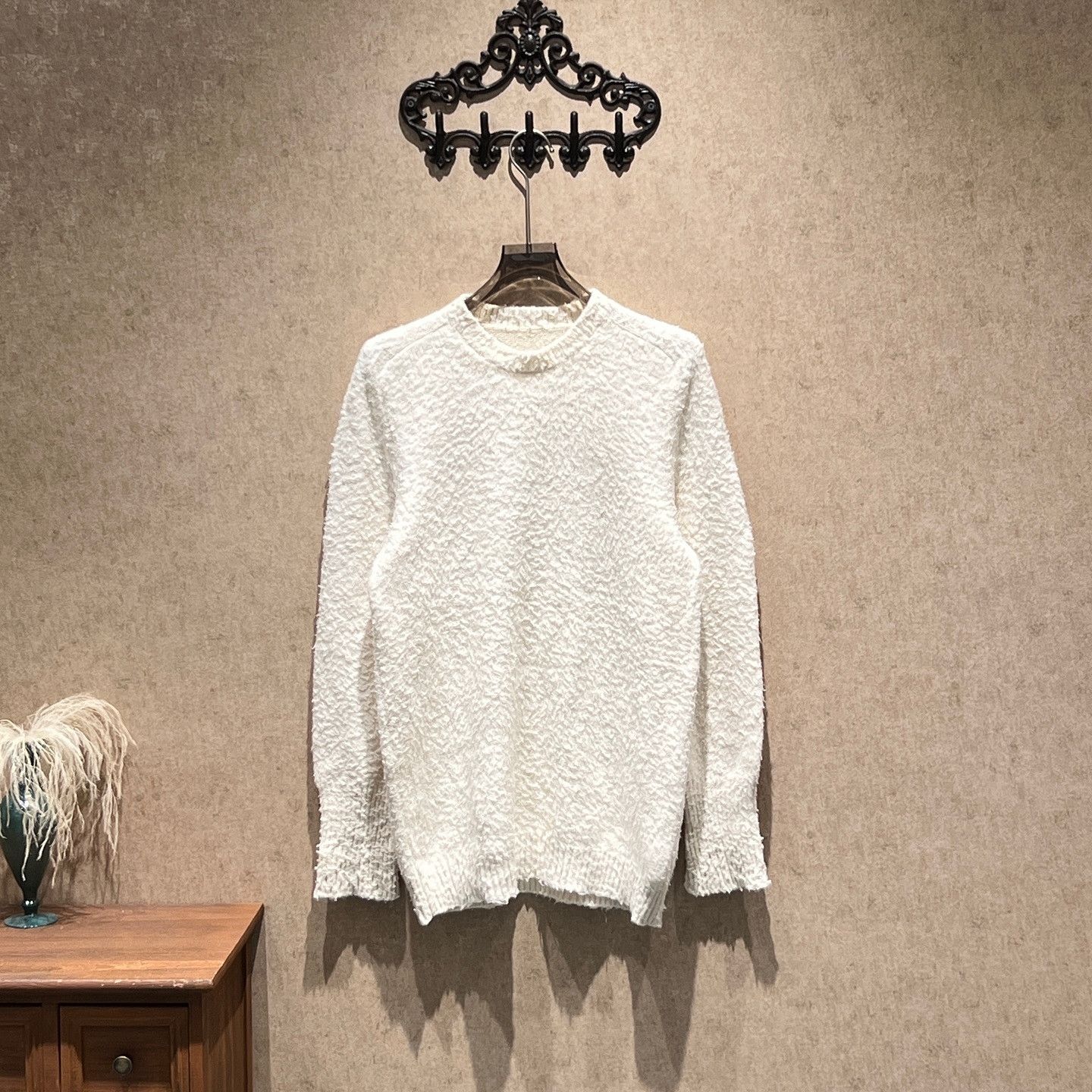 Maison Margiela Maison Margiela Textured Crewneck Sweater Size XS Size XS / US 0-2 / IT 36-38 - 1 Thumbnail