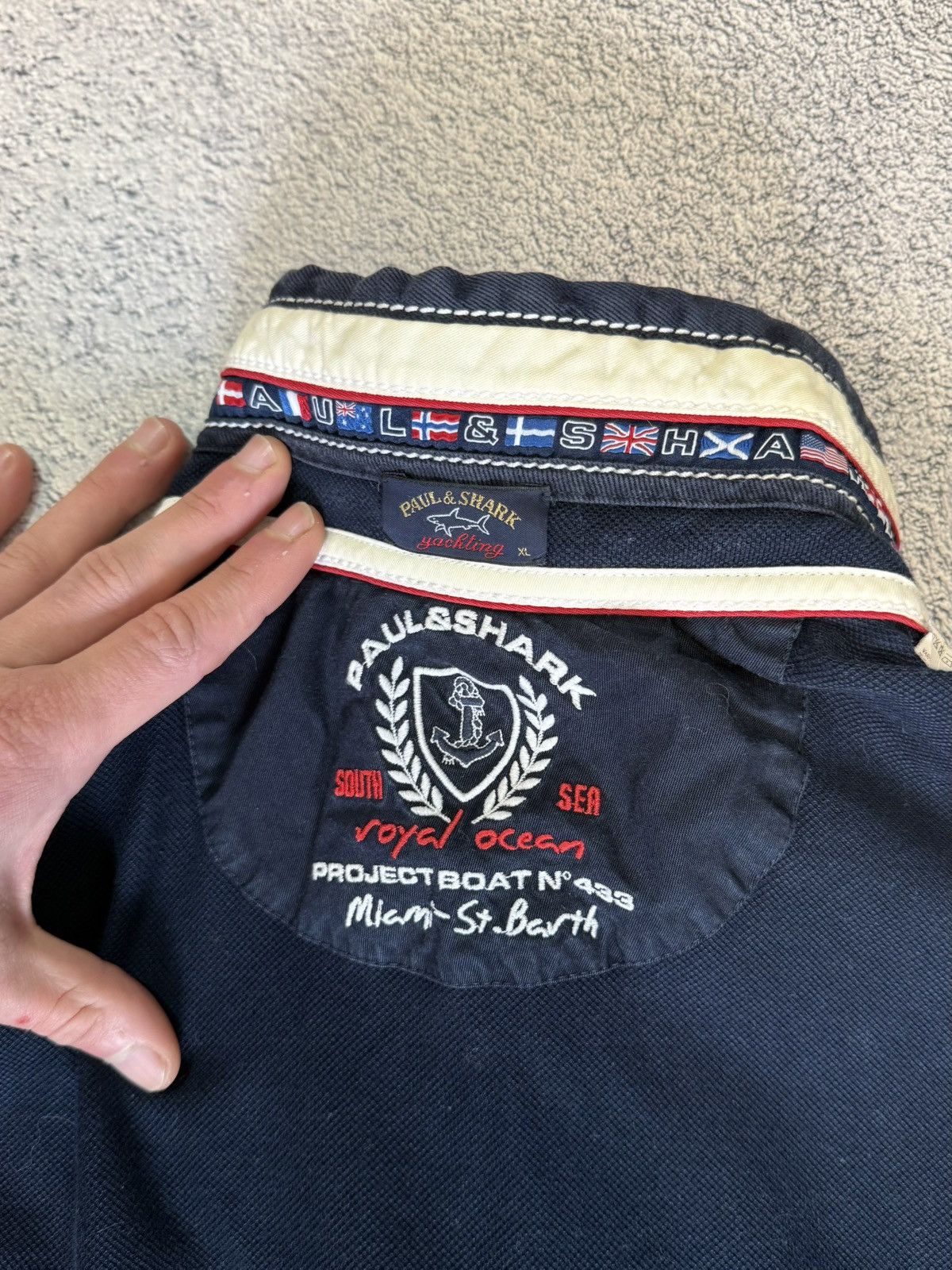 Paul & Shark Paul & Shark Yachting Half Zip Sweatshirt XL Vintage Jumper Size US XL / EU 56 / 4 - 16 Thumbnail
