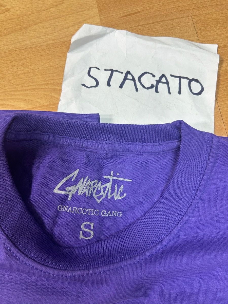 Gnarcotic × Rap Tees Gnarcotic Lil Gnar Meaning of Life Tee Purple Size US S / EU 44-46 / 1 - 3 Thumbnail