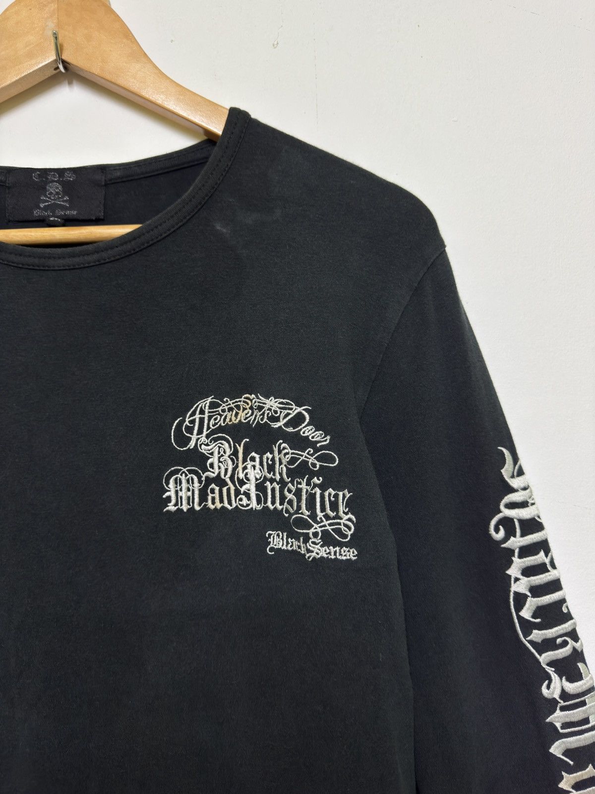Vanson Leathers CDS BlackSense Praying Hands Gothic Long Sleeve Tee Size US XS / EU 42 / 0 - 5 Thumbnail